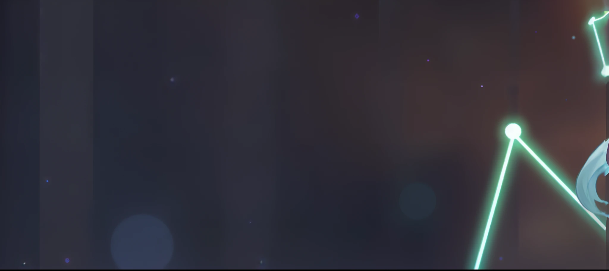 Close-up of a man standing on a platform with a sword, Ayaka Genshin impact, Beautiful celestial mage, goddess of galaxies, lunar themed attire, ethereal and mecha theme, astral witch clothes, Genshin impact's character, crystalline skin, Holographic runes, ayaka game genshin impact, gear aurora, celestial aura, From Arknights