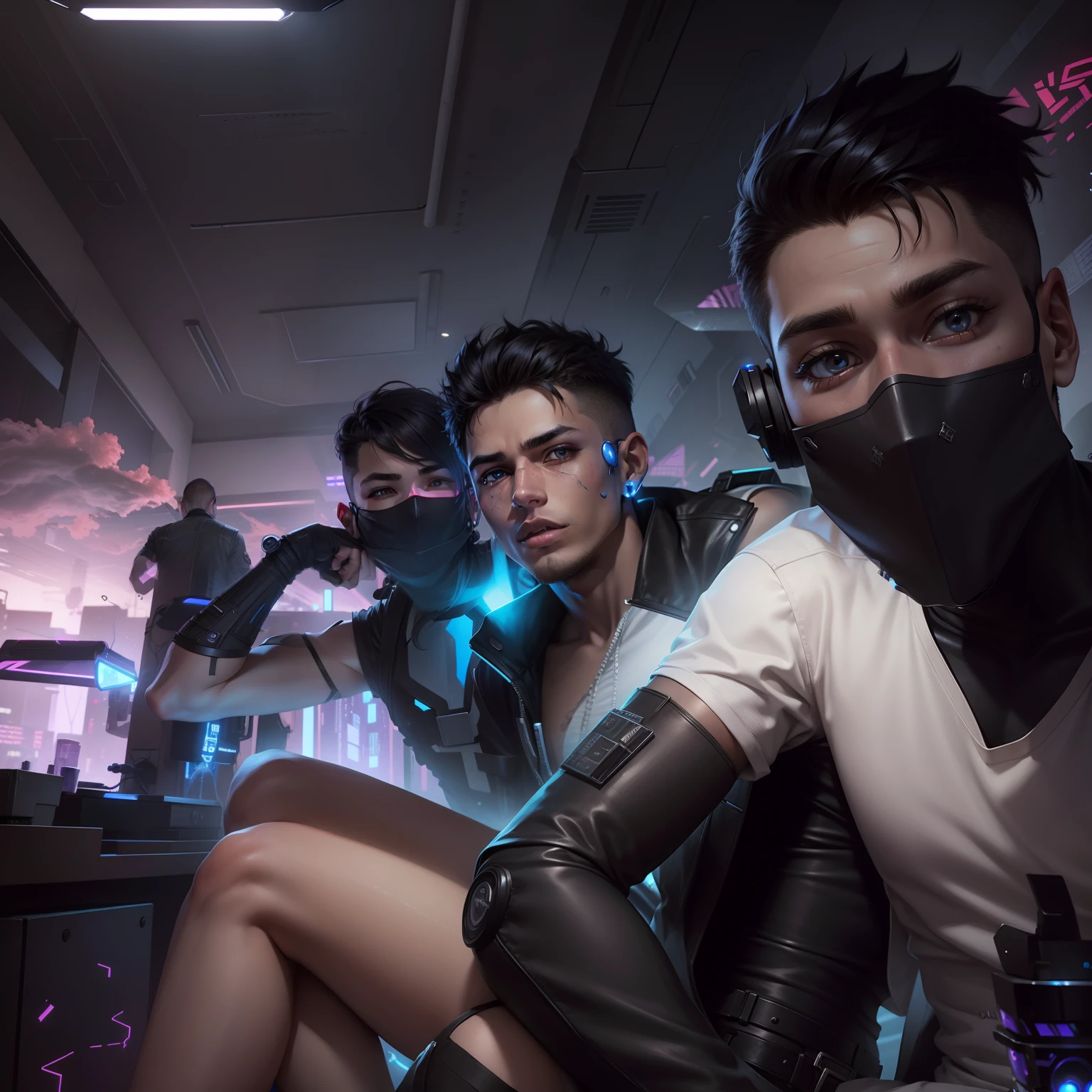 Cyberpunk boy male smart boy ai avter
dress change highest details, --v 4