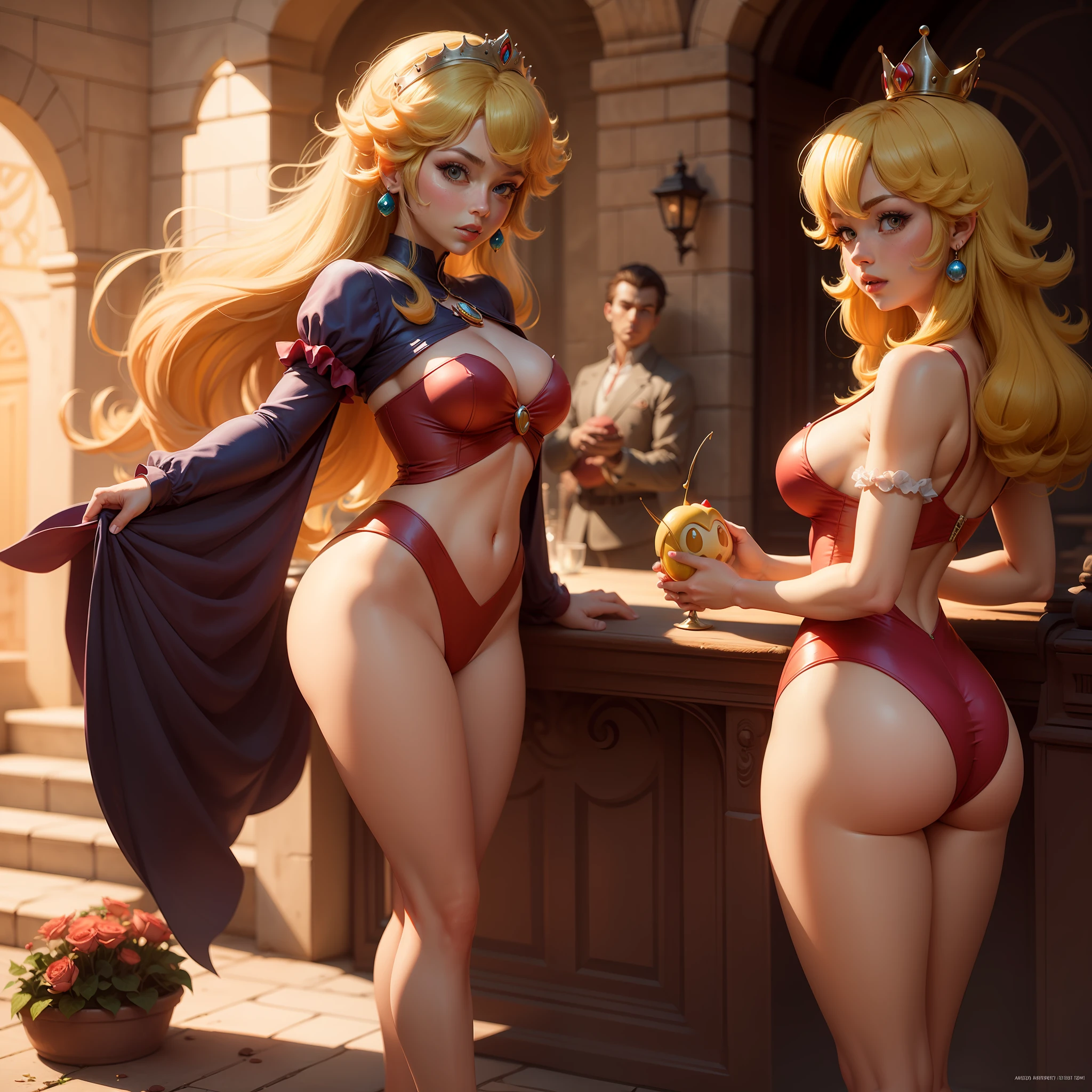 Princess Peach, from Super Mario Bros