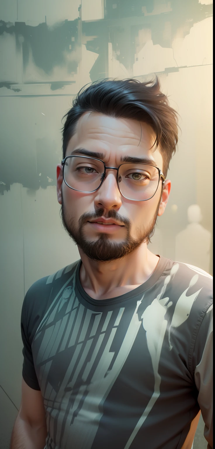 Change background and face full body animate cartoon