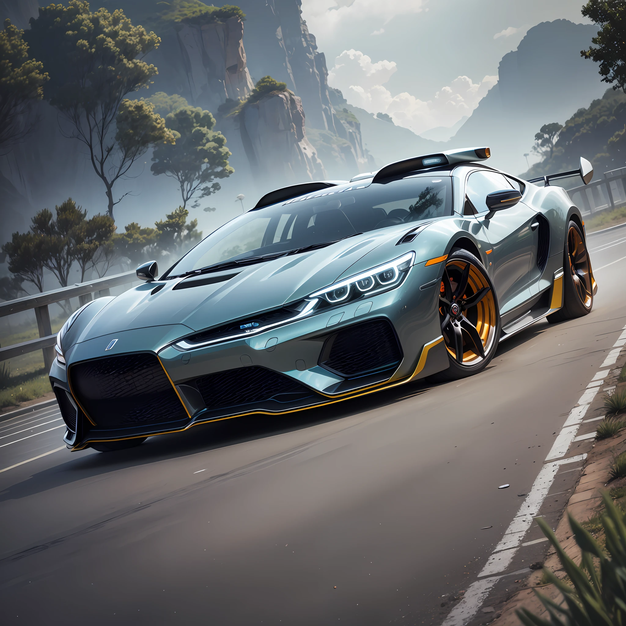 a futuristic car --auto --s2