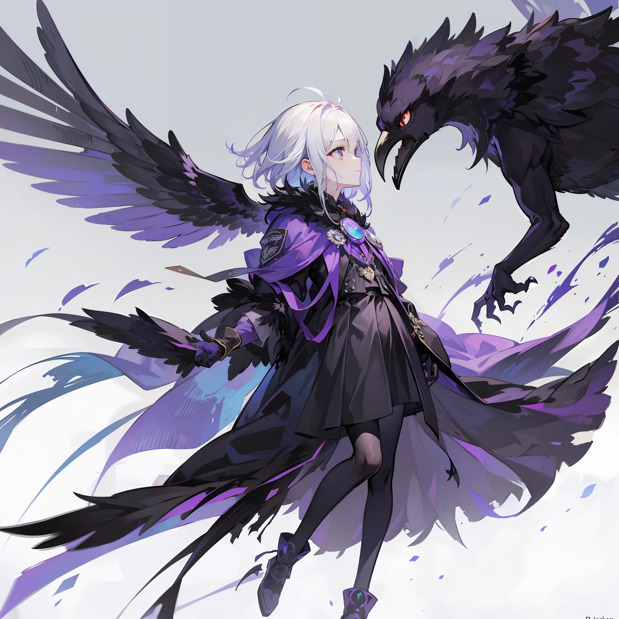 Ravens are anthropomorphic