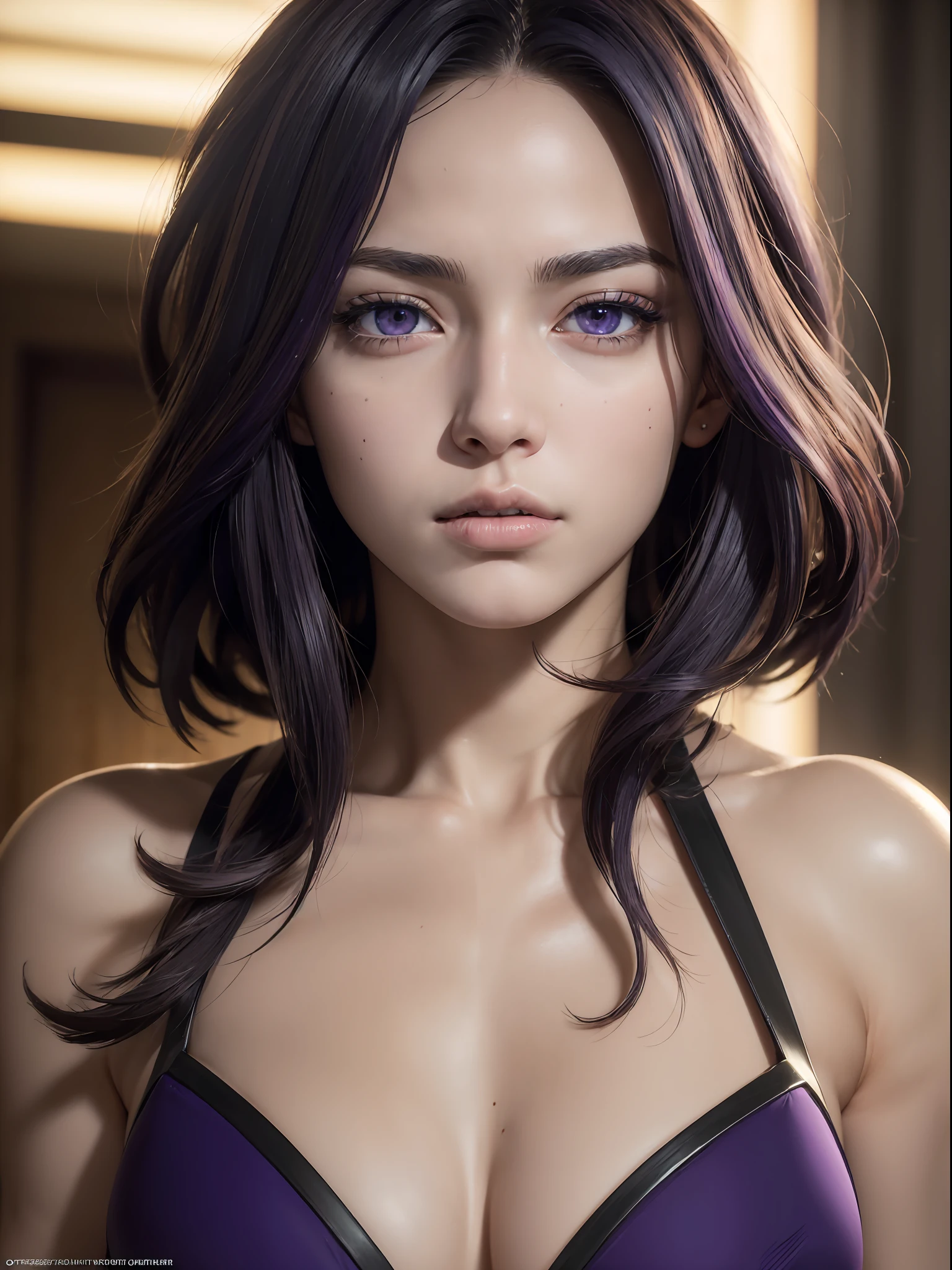 (masterpiece, best quality:1.4), (close up:1.2), perfecteyes, lady nagant, boku no hero academia, (purple eyes), highly detailed eyes, subsurface scattering, realistic pupils, depth of field, volumetric lighting, sharp focus, absurdres, realistic proportions, good anatomy, (realistic, hyperrealistic:1.4), 16k hdr,