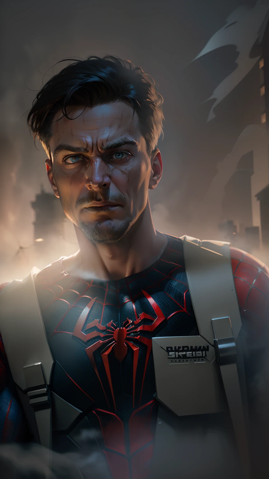 spider man head
(foggy background, epic realistic, rutkowski, hdr, intricate details, hyperdetailed, cinematic, rim light, muted colors:1.2)