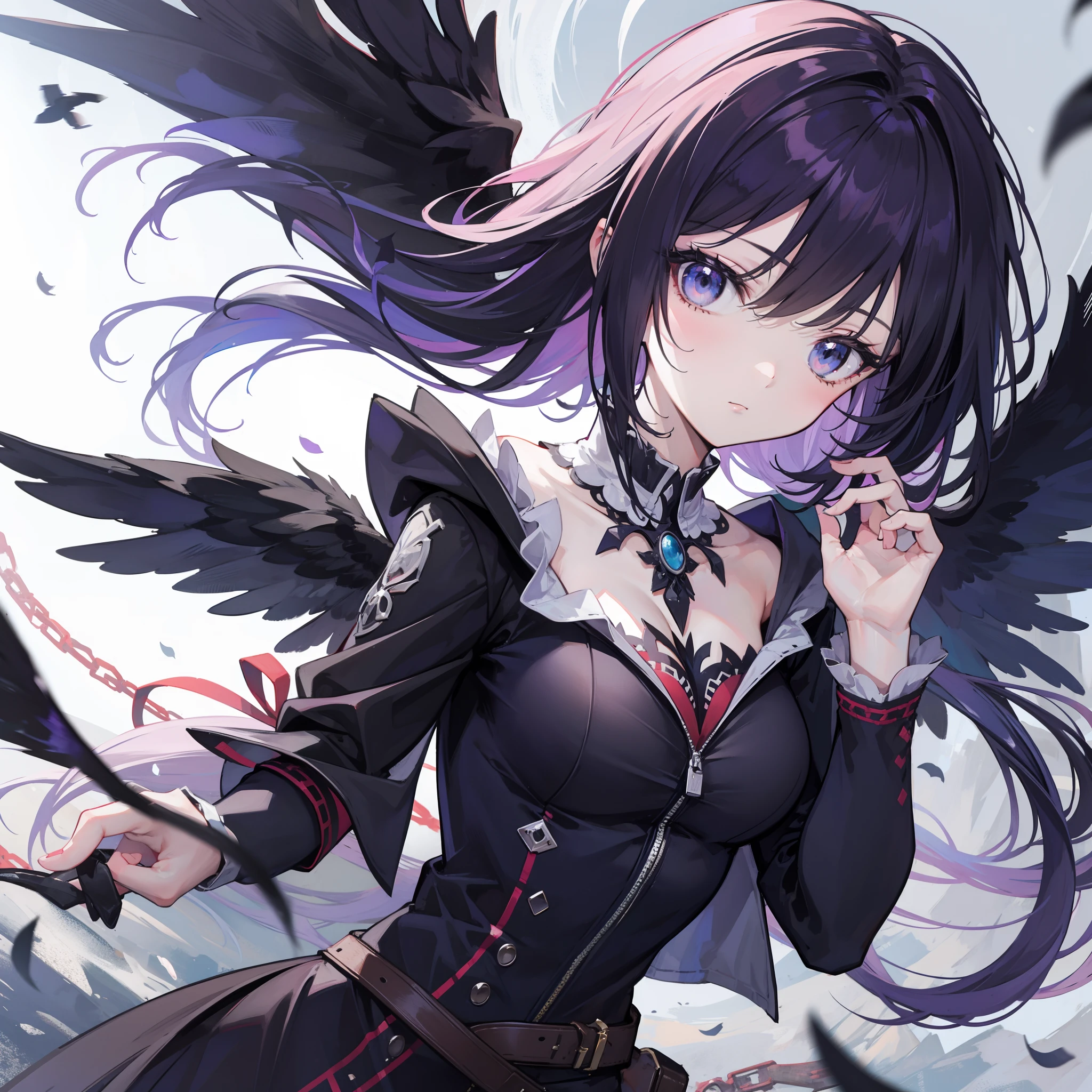Raven-like girl
