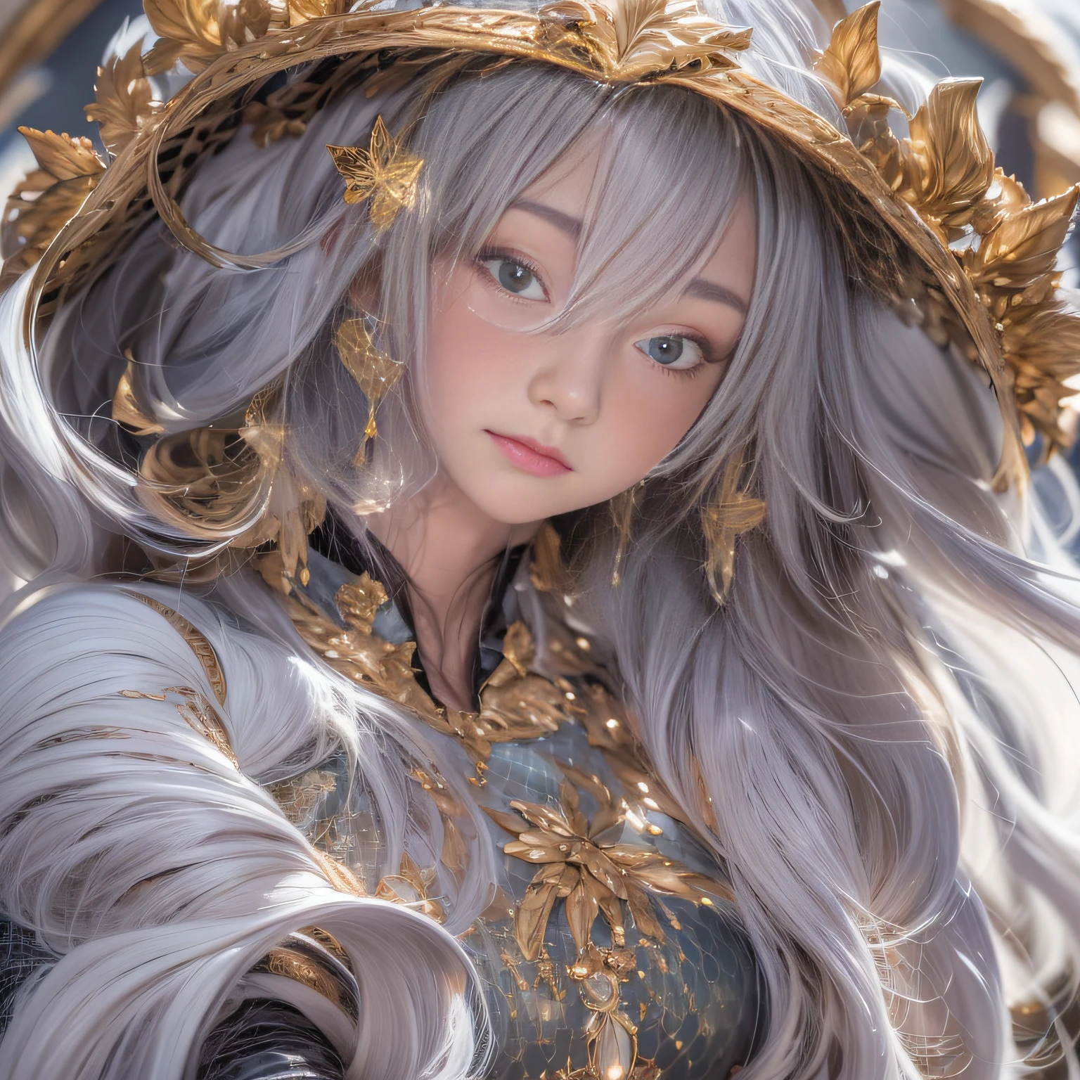 16k（tmasterpiece，k hd，hyper HD，16k）short detailed hair，Gold jewelry area in the back room，Flame Girl ，Dragon Slaying Great Knife （realisticlying：1.4），Python pattern robe，Purple-pink tiara，Snowflakes fluttering，The background is pure，Hold your head high，Be proud，The nostrils look at people， A high resolution， the detail， RAW photogr， Sharp Re， Nikon D850 Film Stock Photo by Jefferies Lee 4 Kodak Portra 400 Camera F1.6 shots, Rich colors, ultra-realistic vivid textures, Dramatic lighting, Unreal Engine Art Station Trend, cinestir 800，Hold your head high，Be proud，The nostrils look at people
