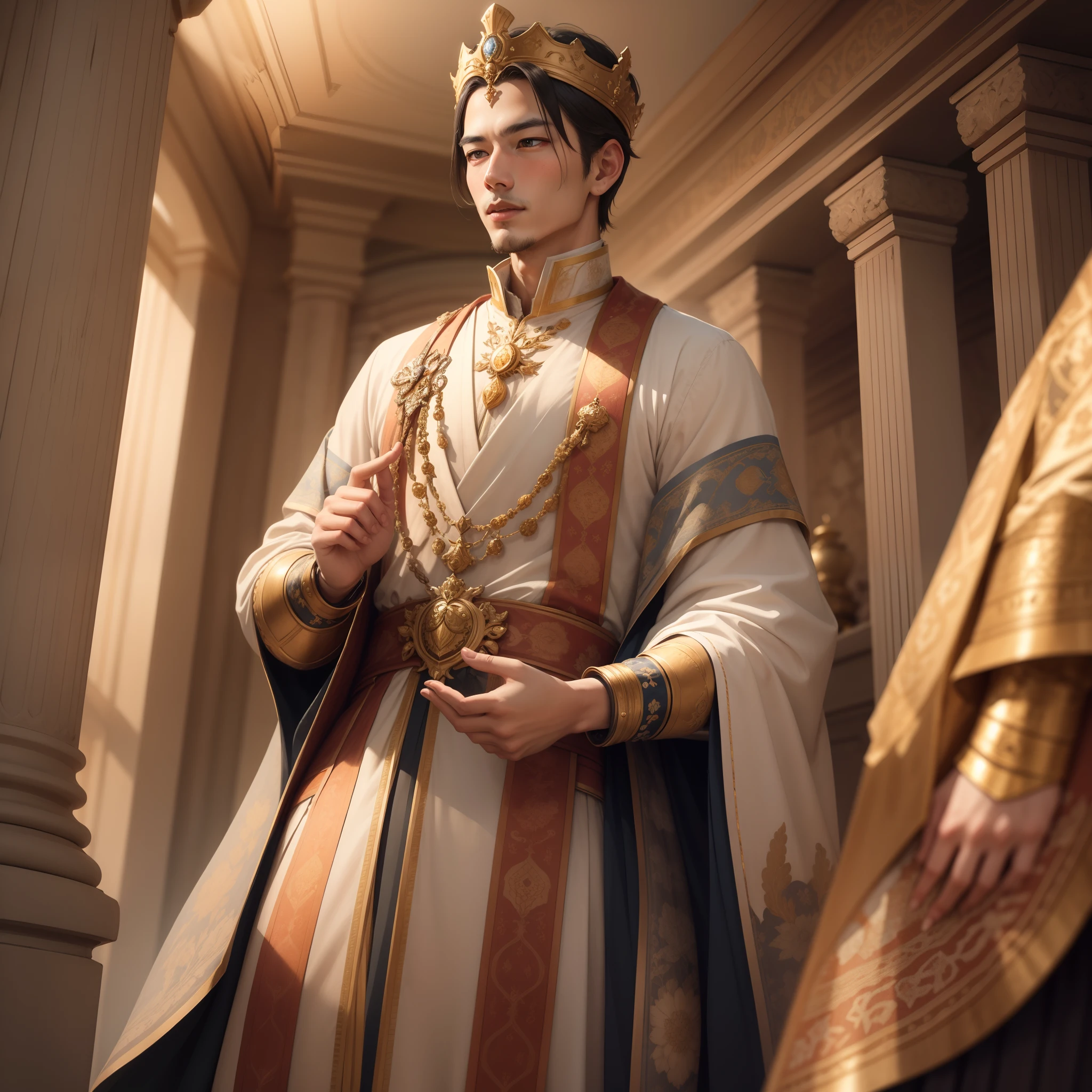 Antique Emperor Youthful Sense Splendor