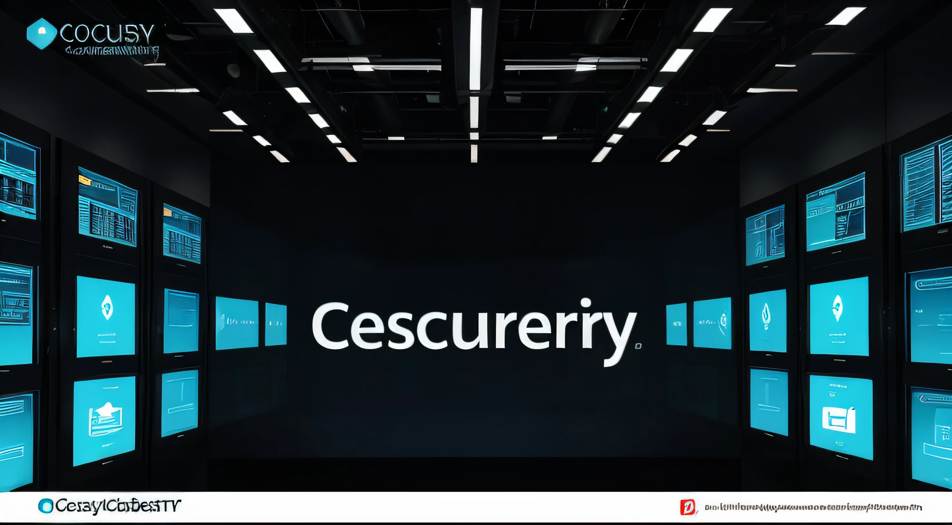 Company publicity，poster for，Cybersecurity