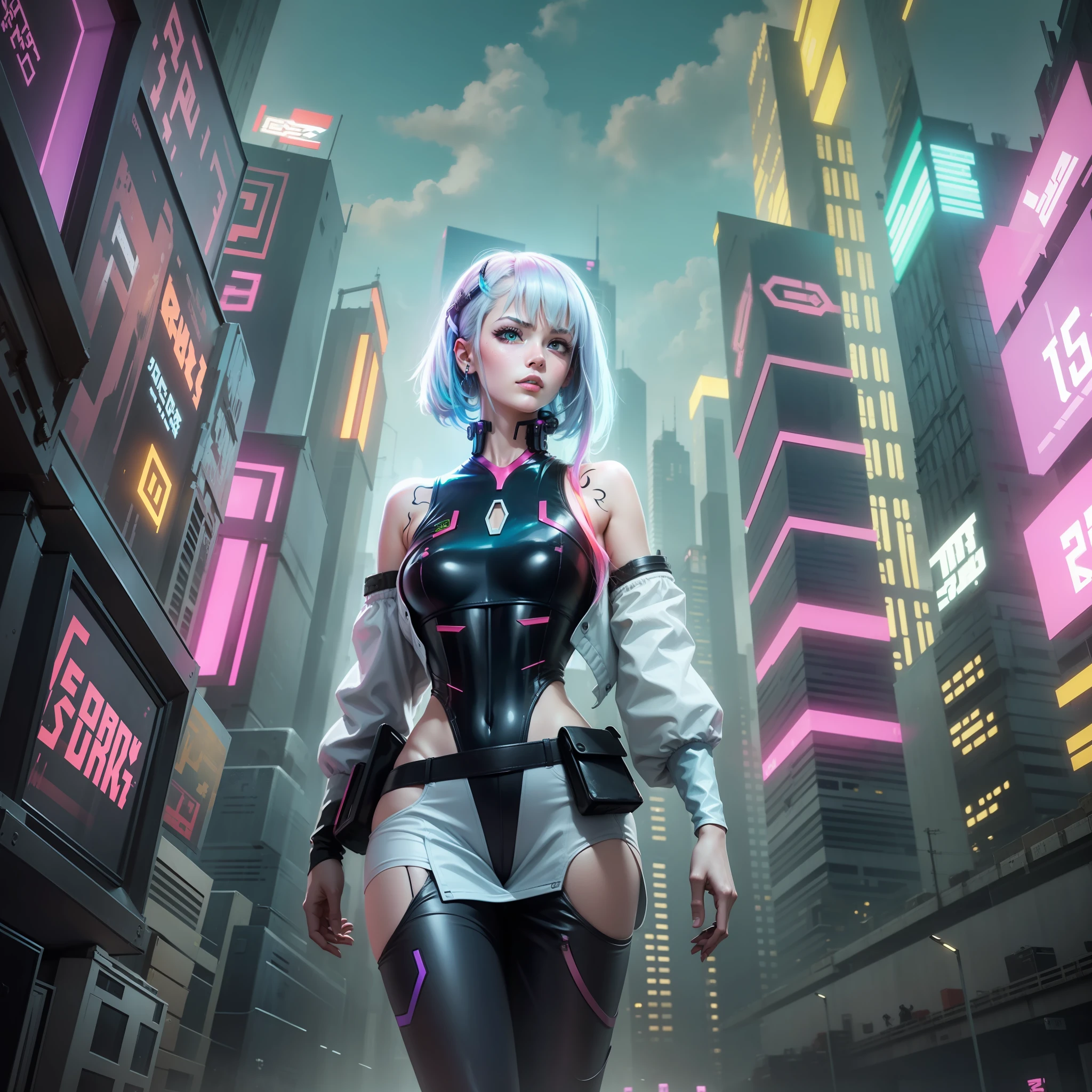 cyberpunk edgerunners，Lucy