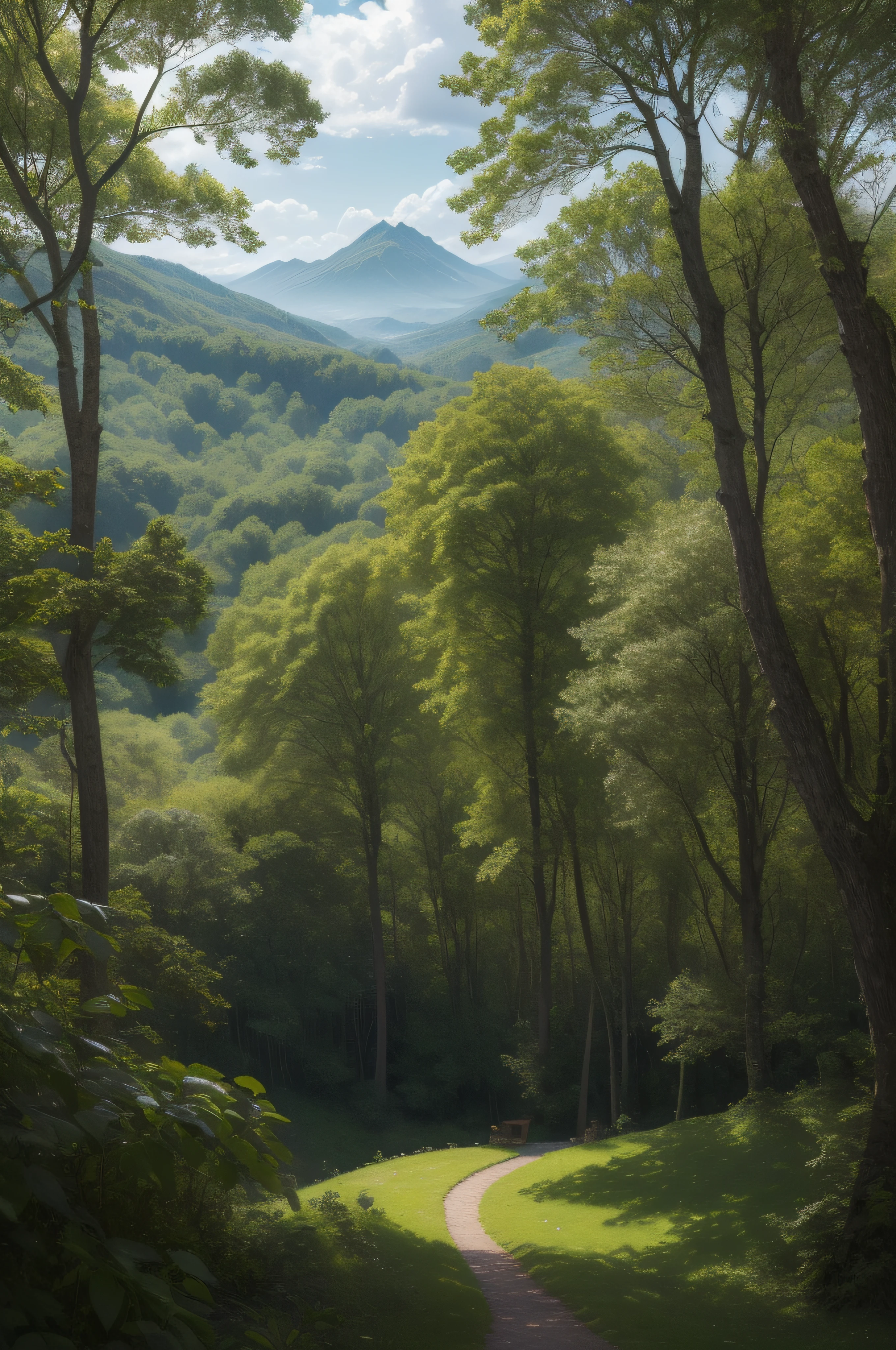 ((ultra-detailed)), (((masterpiece))),best quality, illustration, best quality exquisite details, Octane render, paper_cut
O'er all the hilltops
Is quiet now,
In all the treetops
Hearest thou
Hardly a breath;
The birds are asleep in the trees:
Wait, soon like these
Thou too shalt rest.

Wanderer's Nightsong II
Johann Wolfgang von Goethe