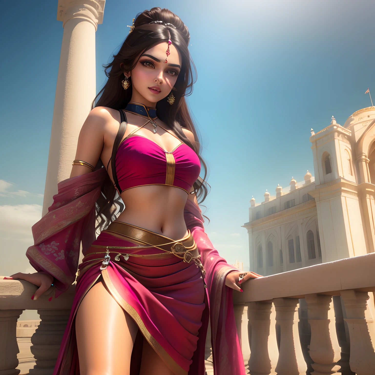 Deepika Padukone 3d look cute