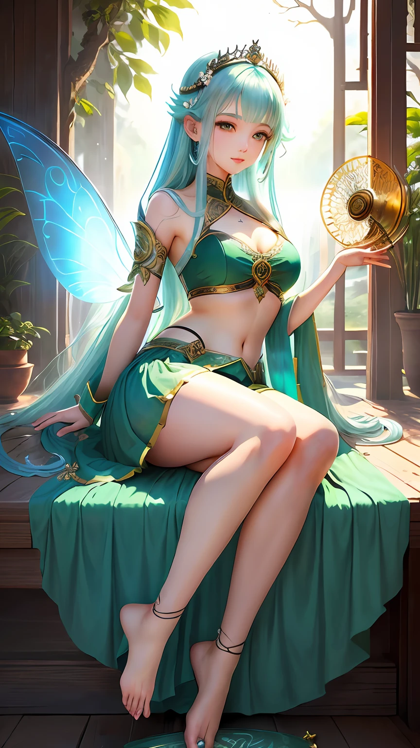 Ancient wind,long skirt,Fairy under fan,goddes,Peerless looks,perfect bodies,Jade foot,Get wet