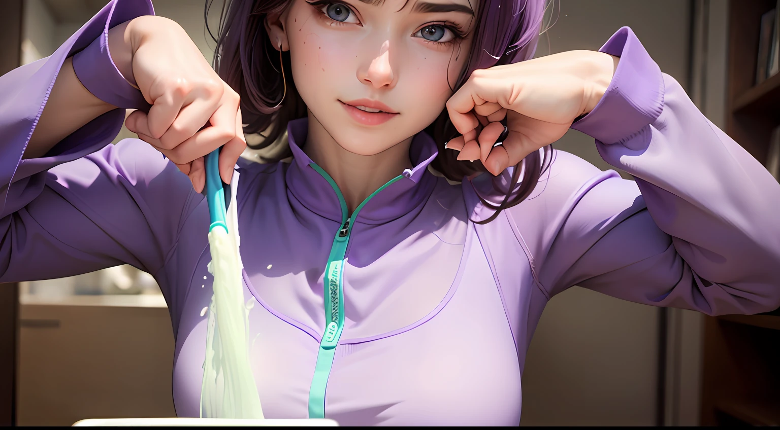 Cleaning master purple clothes magic