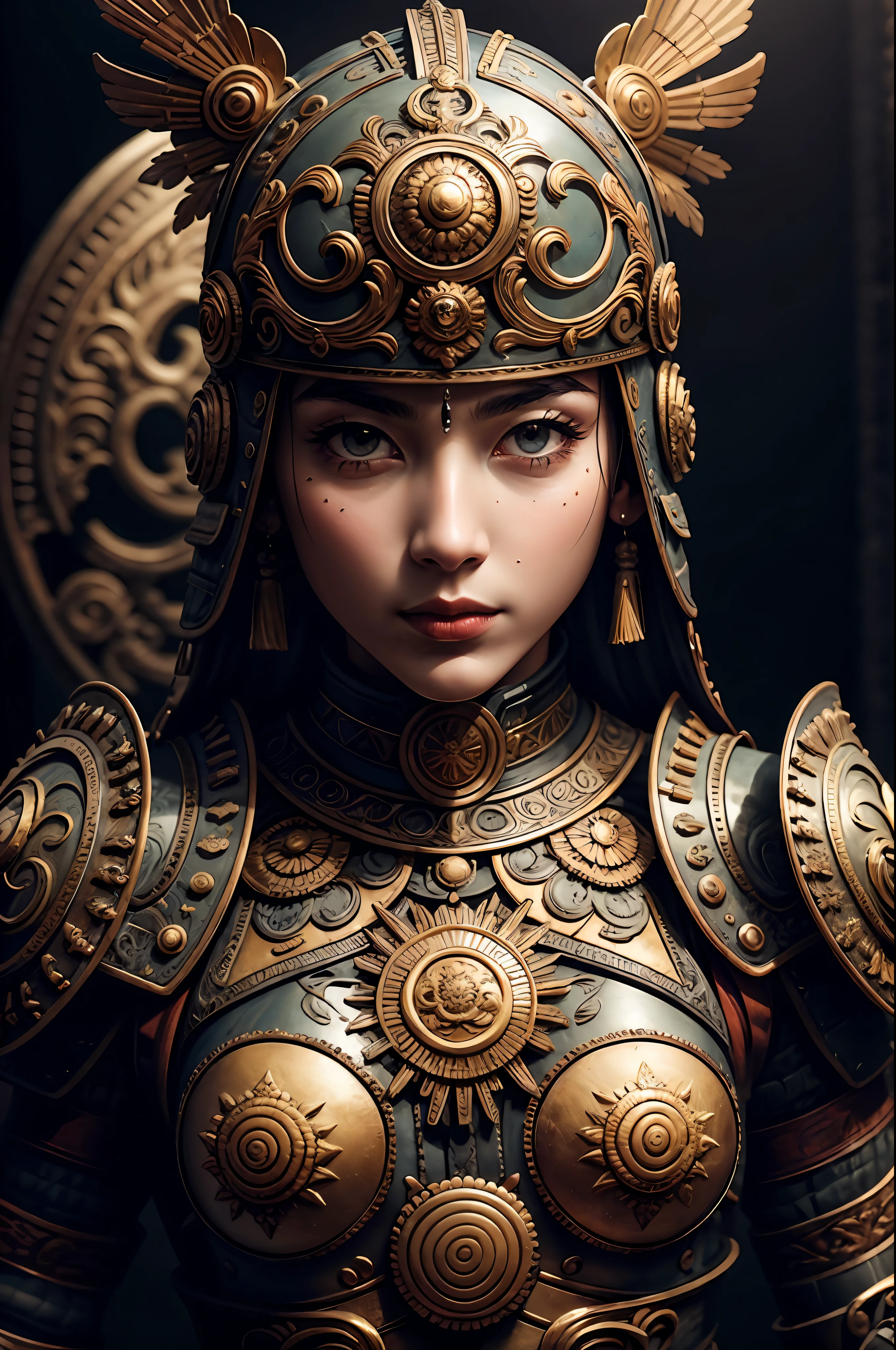 Best quality, masterpiece level, intricate details, high-precision graphics, ultra-HD quality, detailed shadows, fantastic atmosphere, dark background, shadow effect, local light, a pure beauty girl, personal solo display, exquisite and detailed face and e...