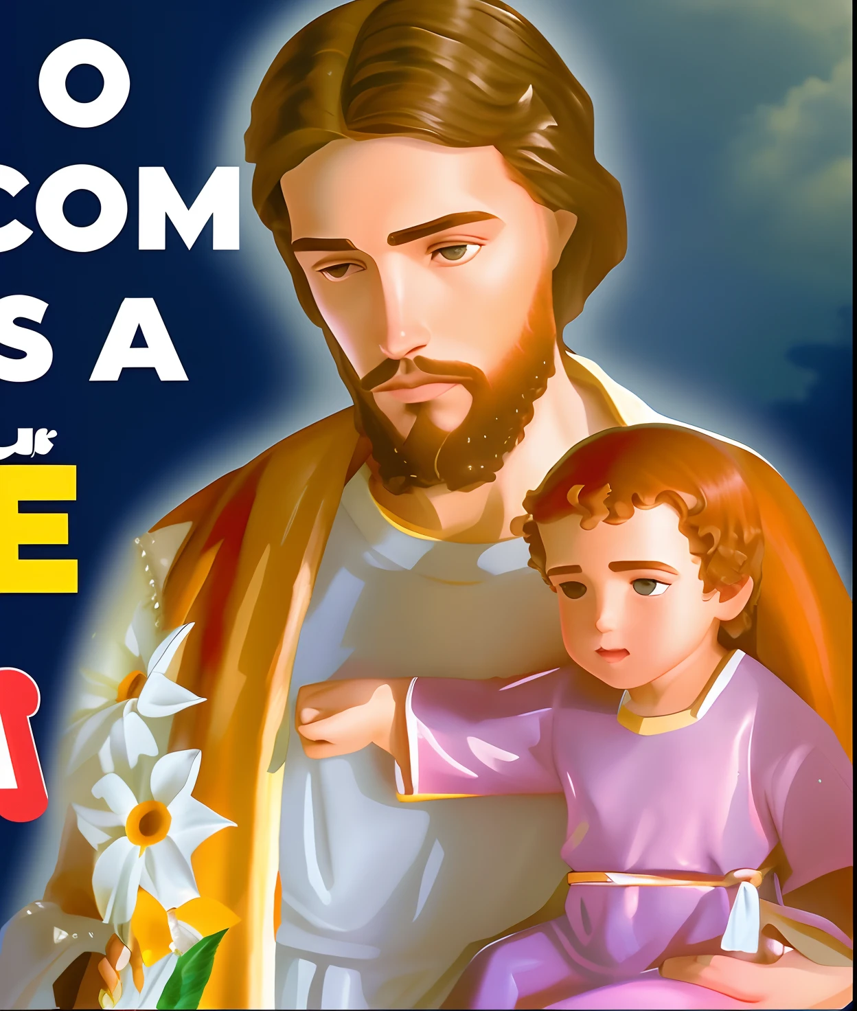 Jesus real segurando um menino Jesus, Jesus Gigachade, Hosada, Que, religión, Com o Menino Jesus, Jesus, Ad image, Um dia de paz, cristo redentor, description, jesus segurando o menino jesus. Realidade. Homem segurando um menino no colo. Foto realista.