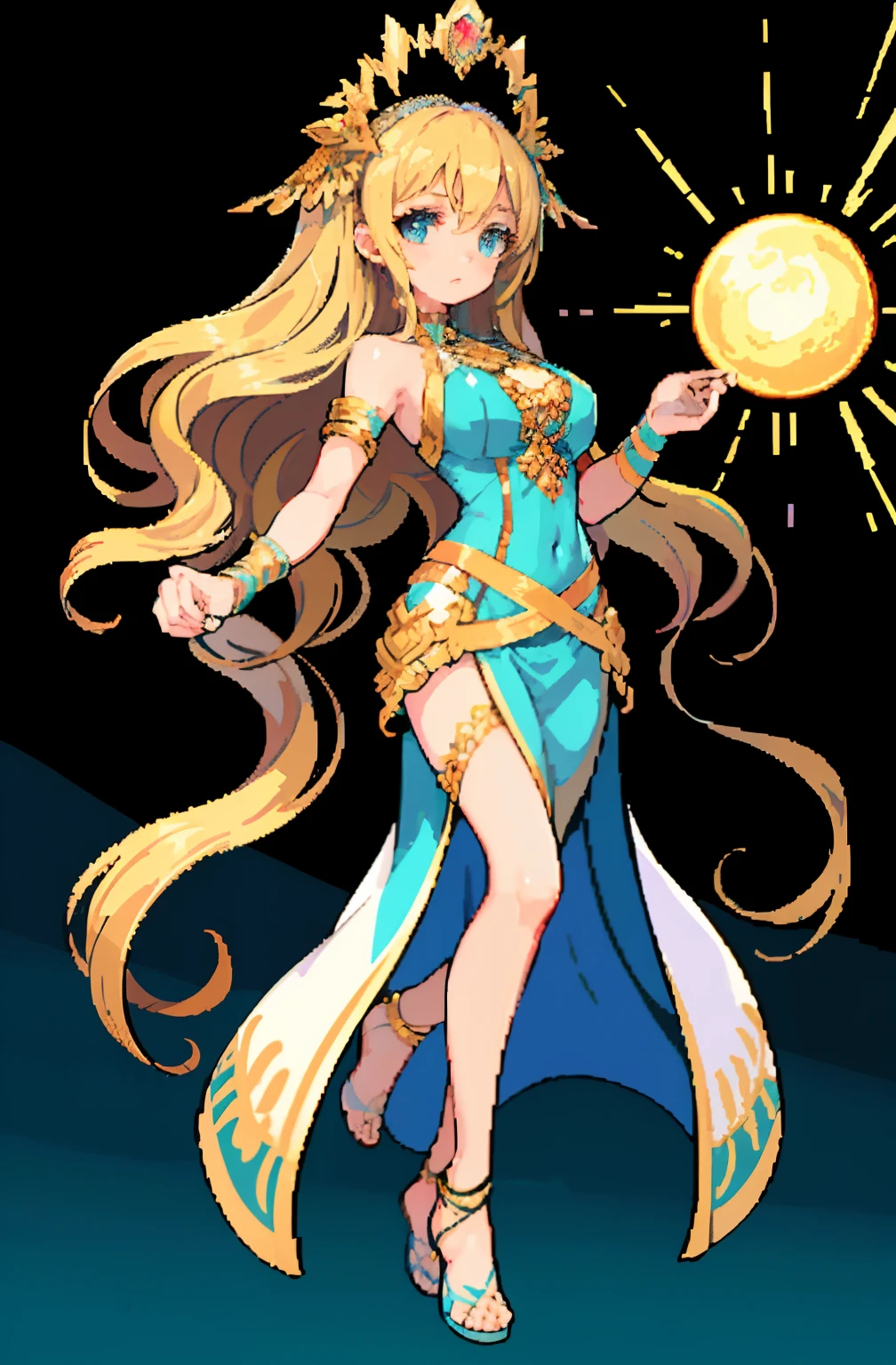 (8k, highest quality, best quality, masterpiece, highly detailed:1.2),, fullbody, 1 girl, universe long wavy hair, silk cloth wrapped around the body, greek goddess, tall, big chest, universe body
