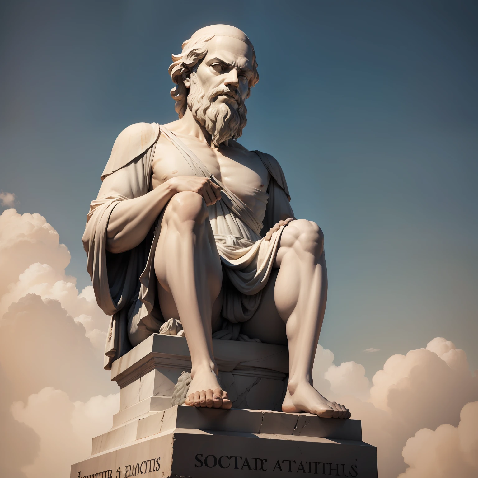 Socrates,estatua,4k