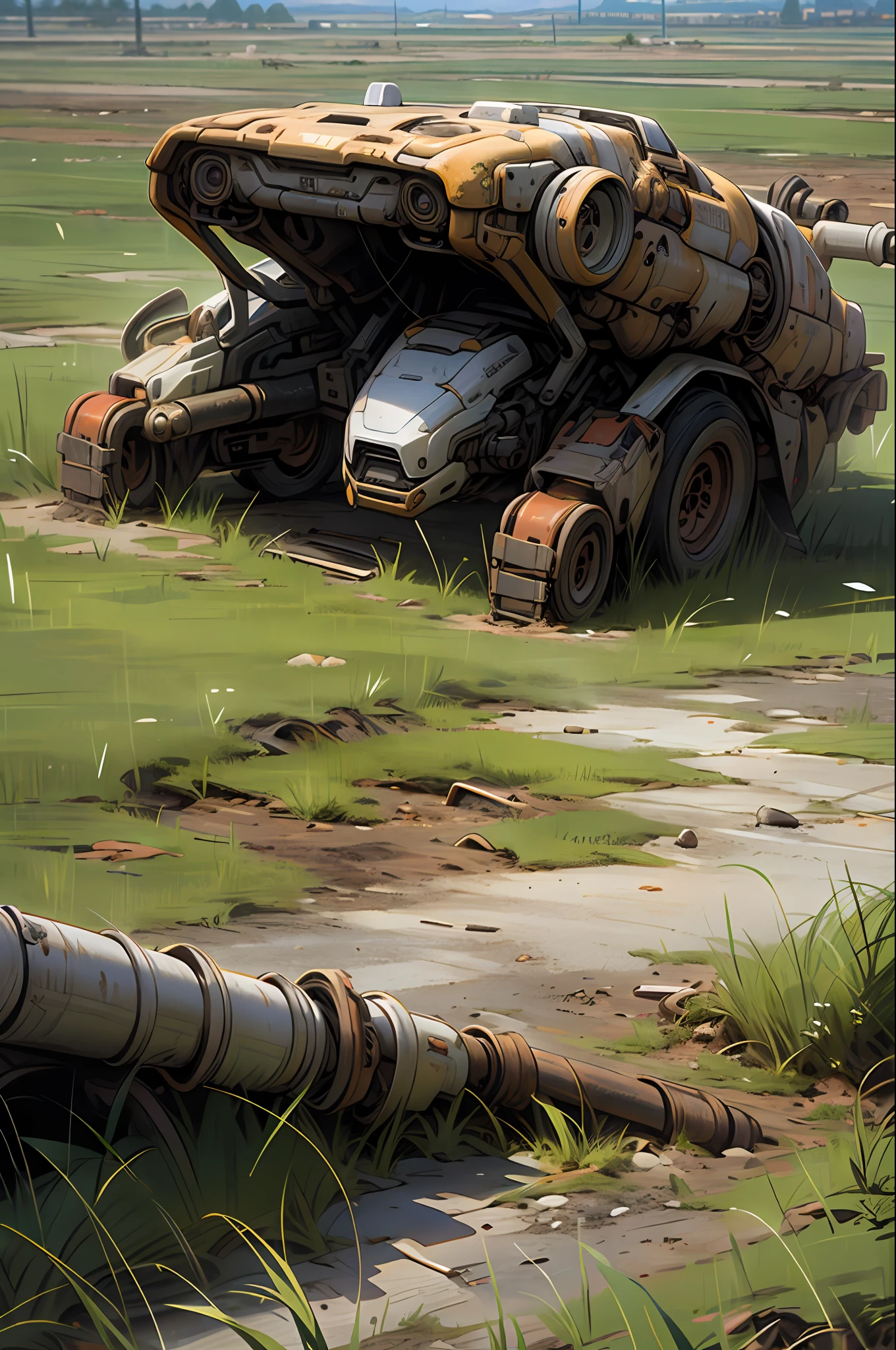 wasteland，grass field，Atlas