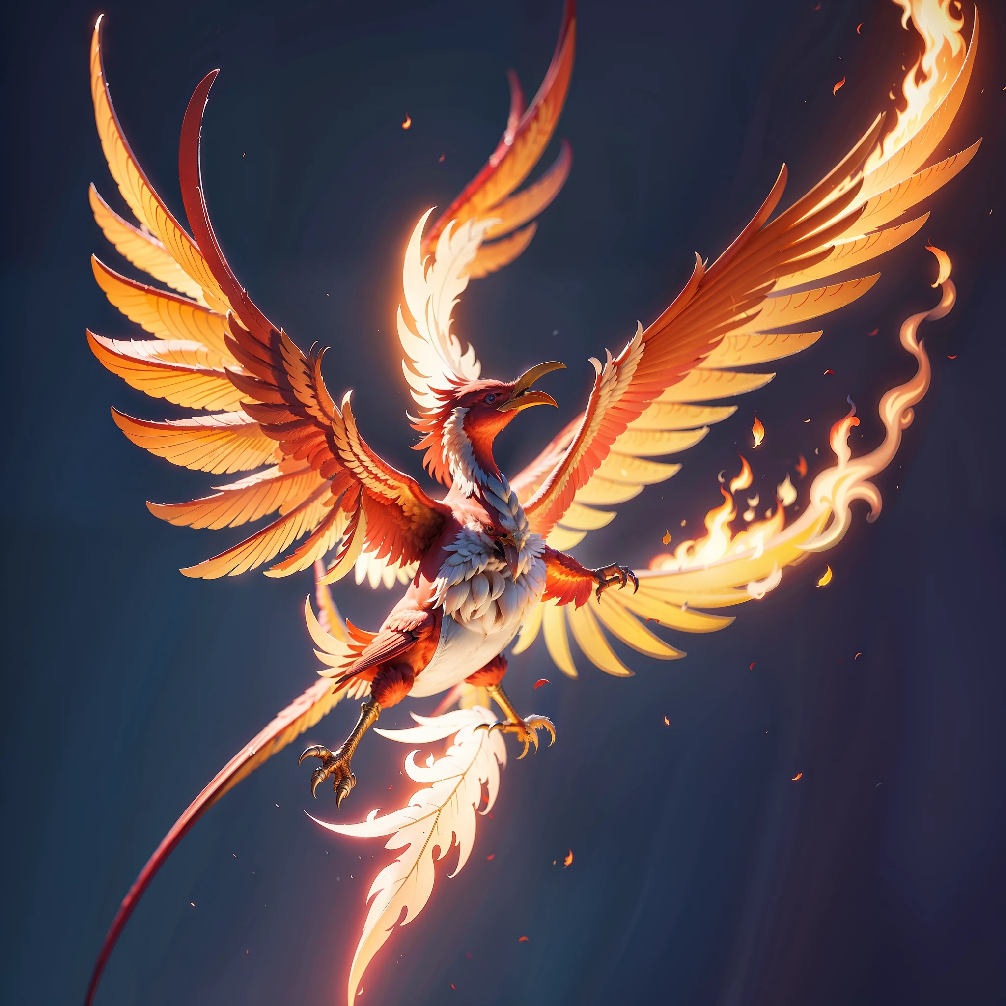 Flame Divine Bird