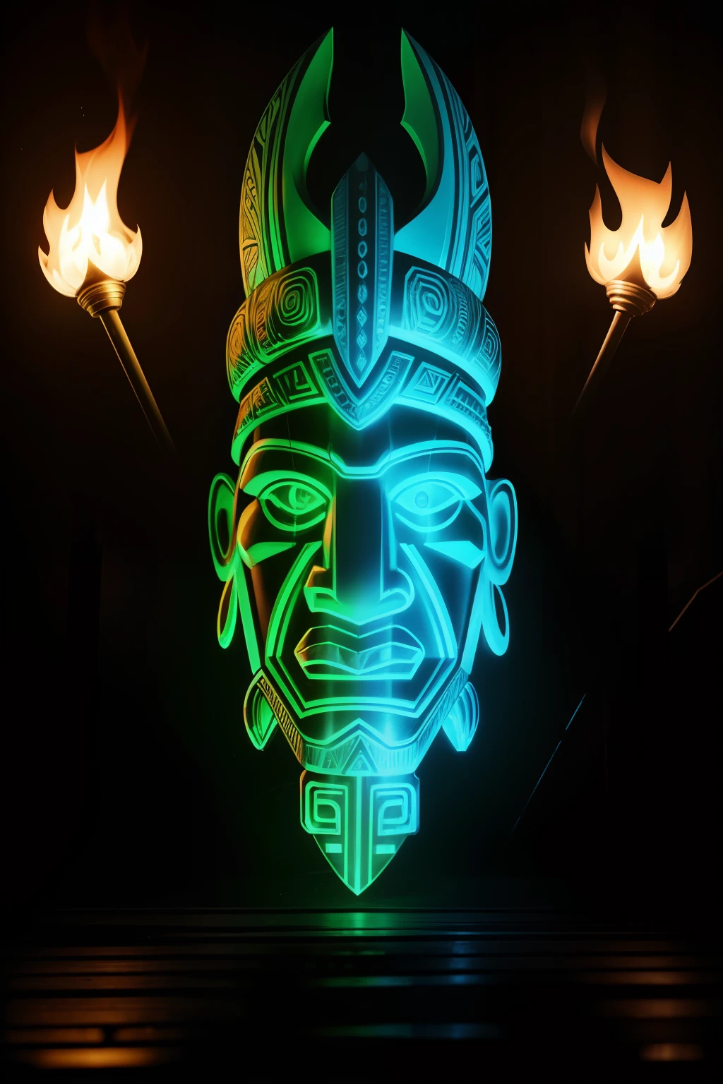 Dark background