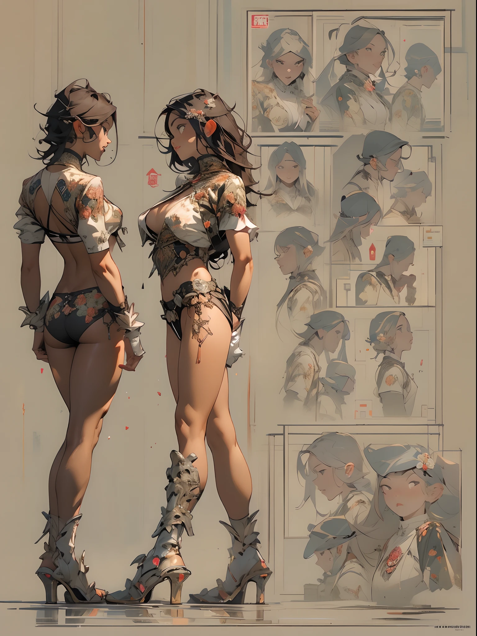 (((mulher))), (((melhor qualidade))), (((obra prima))), (((adulta))), Uma guerreira mulher de 35 s com corpo perfeito, Brooklyn Gladiators, hand with steel gloves and metal tips, (( under boo, (( Tiny thong )), quase nua no estilo selvagem urbano de Simon Bisley para a capa da revista 2000 A.D., cabelo loiro, Minimum clothing, RAW altamente detalhada, linda jovem, cabelo curto escuro, dinamic pose, (quadris largos), (pele detalhada), (Detailed Lips), (olhos detalhados), (cosmico: 1.4), (necropolis: 1.1), (sci-fi landscape ) (rosto detalhado), (curvilíneo), roupa vermelha, olhos detalhados, chromatic aberration, profundidade de campo, soft-lighting, obra-prima, melhor qualidade, intrincado, (reflexo da lente: 0,7), (flowering: 0,7), particle effects, ray tracing, mapeamento de tom , altamente detalhado, arte conceitual, suave, foco nítido, lighting dramatic, arte altamente detalhada, cinematografic, pintura hiper-realista, trending on ArtStation, 8K, incredible shadows, realista, (plano de fundo altamente detalhado: 1.2), arte do meio da jornada