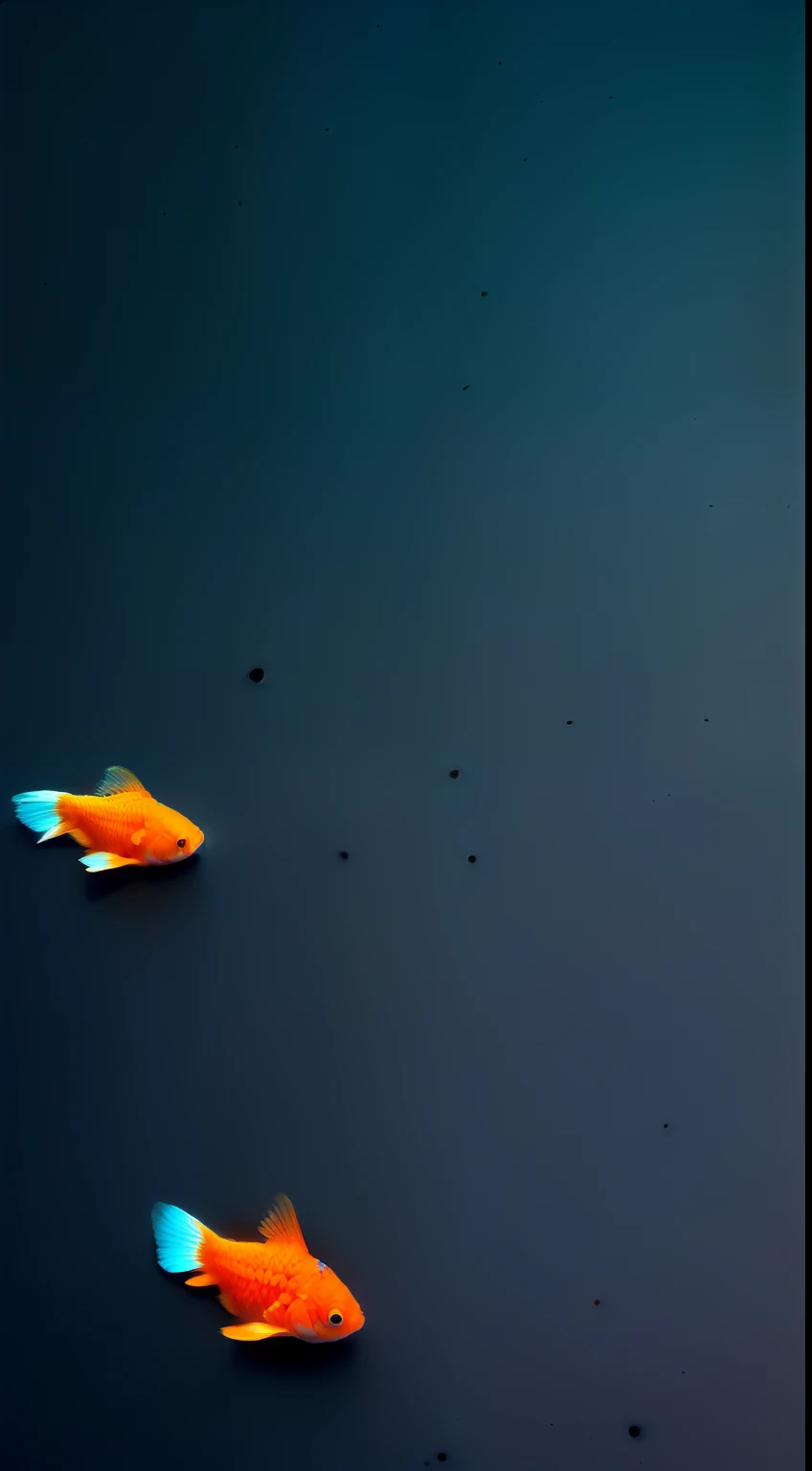 photo, ((( the night, darkly, Light from the Moon))) ((Sea night sky in the water, Beautiful goldfish), (((Lightroom))), (tmasterpiece), (perfect proportion), (foto realista), (beste-Qualit), (Detailed), (8K), (HDR), (wallpapers), (电影灯光), (sharp-focus), (an intricate)