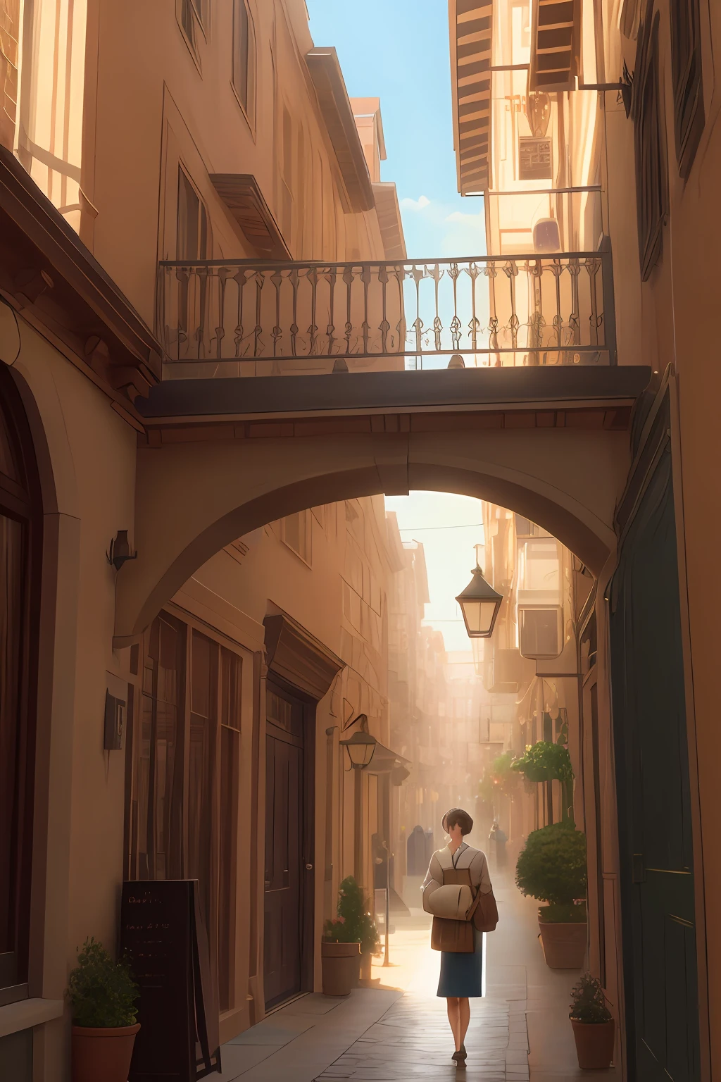 You’ve got mail, concept art, 4k
