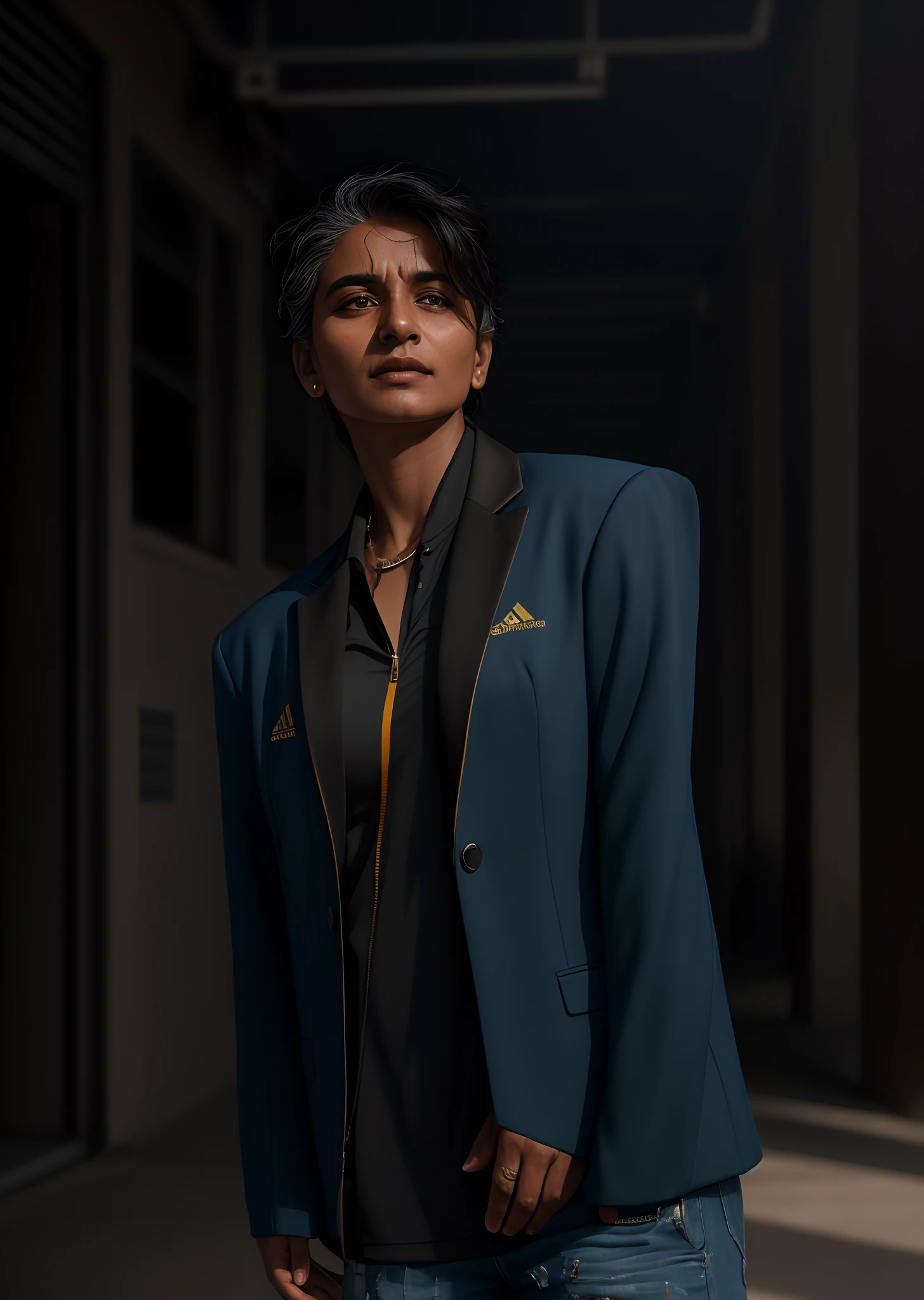 Beautiful mature Indian college student, wearing athletics suit, outside the track field, ((slim, petite)), photorealism, photorealism, masterpiece, realism, realism, photorealism, photorealistic digital art trends in Artstation 8k HD detailed realistic, detailed, skin texture, ultra-detailed, realistic skin texture, armature, best quality, super high resolution, (realism: 1.4),, high resolution, detailed, raw photo, sharp, by Lee Jeffries Nikon D850 Film Stock Photograph 4 Kodak Portra 400 Camera F1.6 Lens Rich colors Ultra-realistic realistic textures Dramatic lighting UnrealEngine ArtStation CineStill 800 trend,