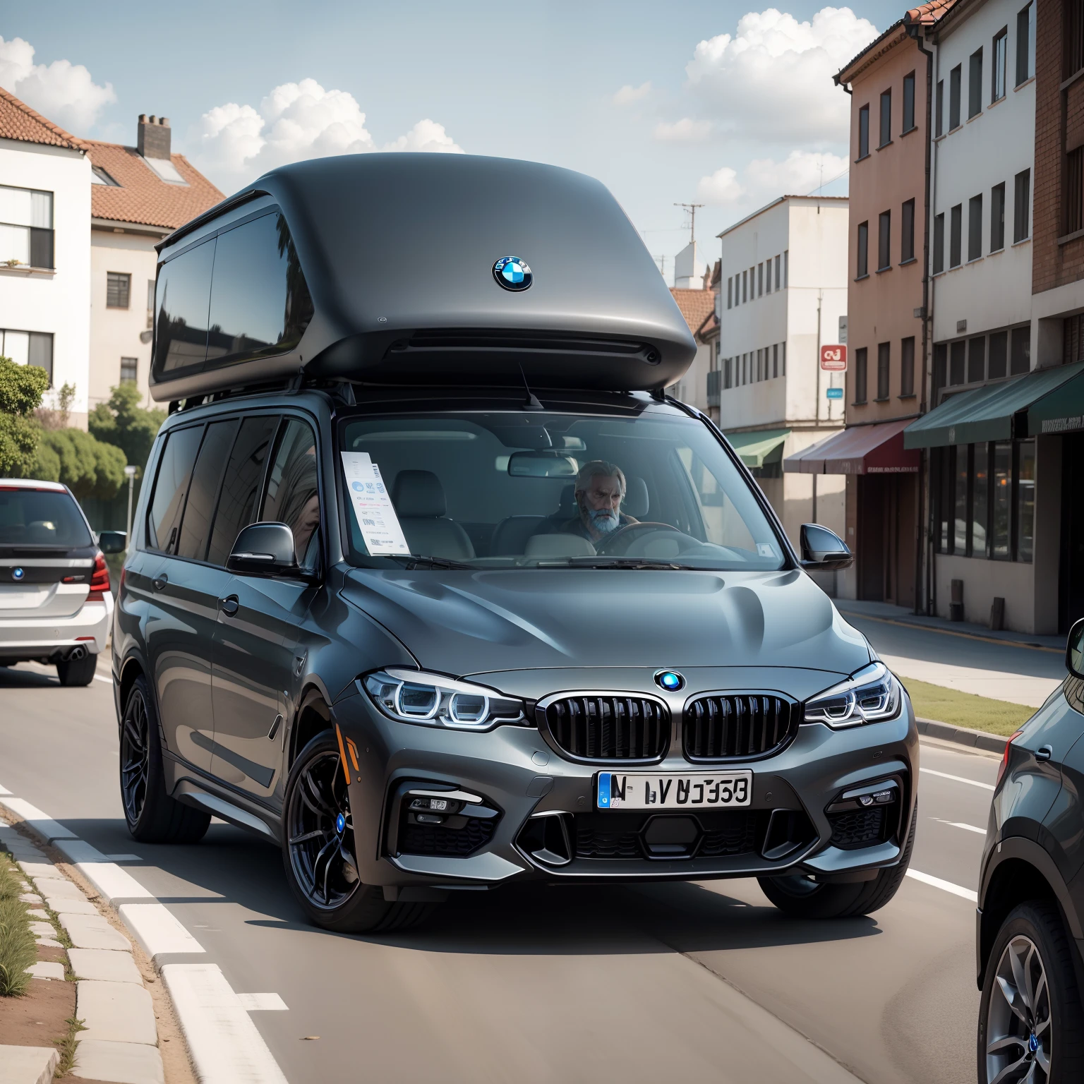 Bmw vidrada escuro