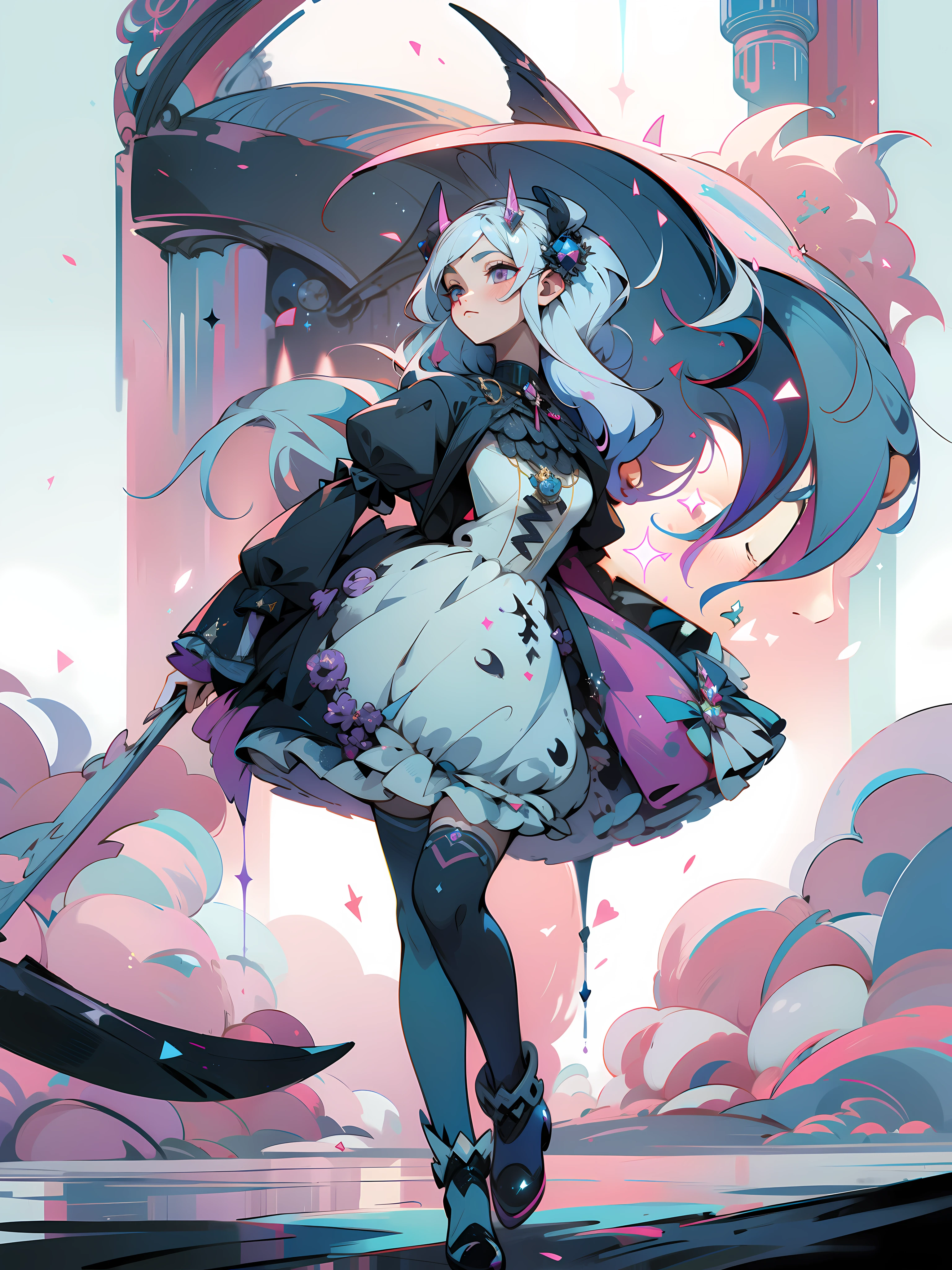 Sparkles, magical particles