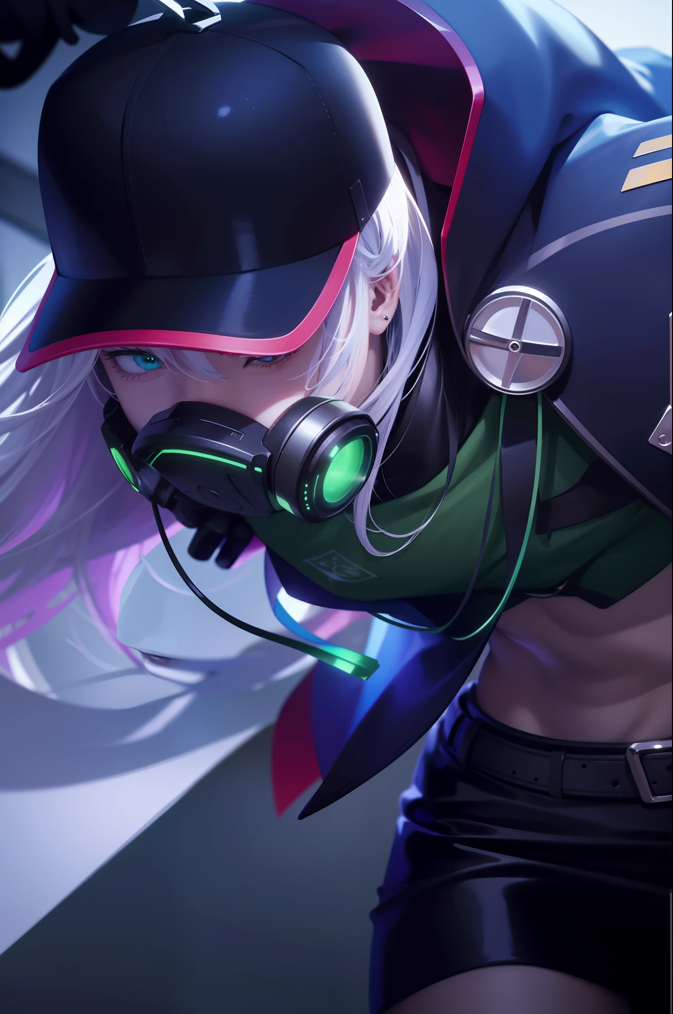 Attractive profile picture, masterpiece, ultra-precise rendering, beautiful and cool young man, trustworthy, dependable young man, savior of the world, simple design, most beautiful image, 4K, light green eyes, the color of the clothes is the same as the original, white hair.