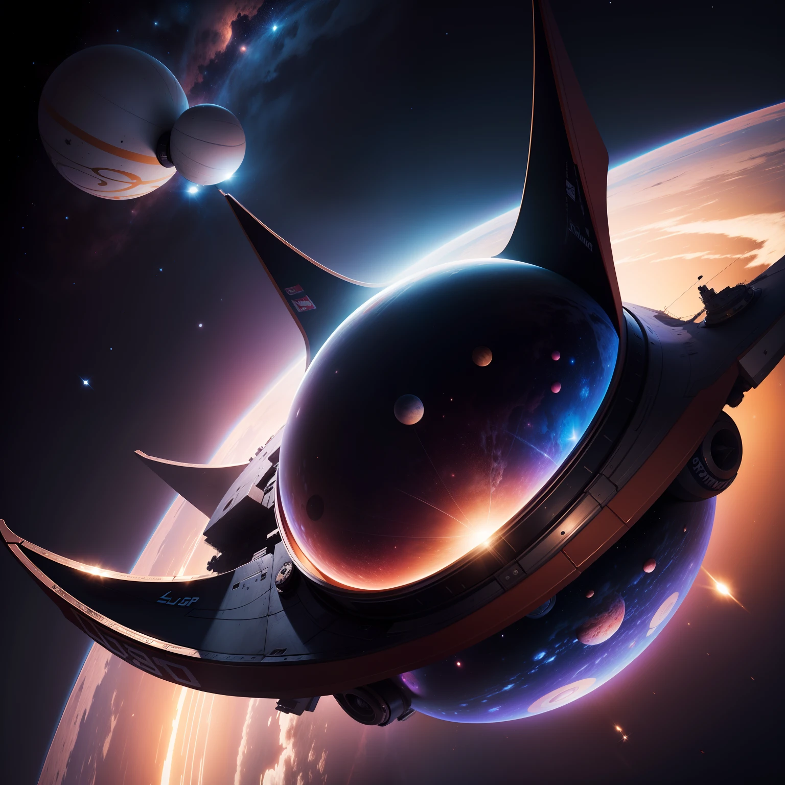 Space Jam, concept art, 4k