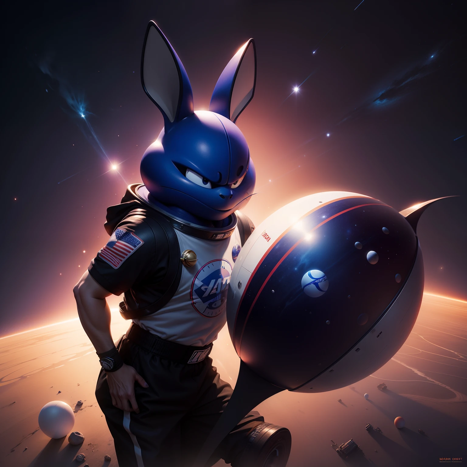 Space Jam, concept art, 4k