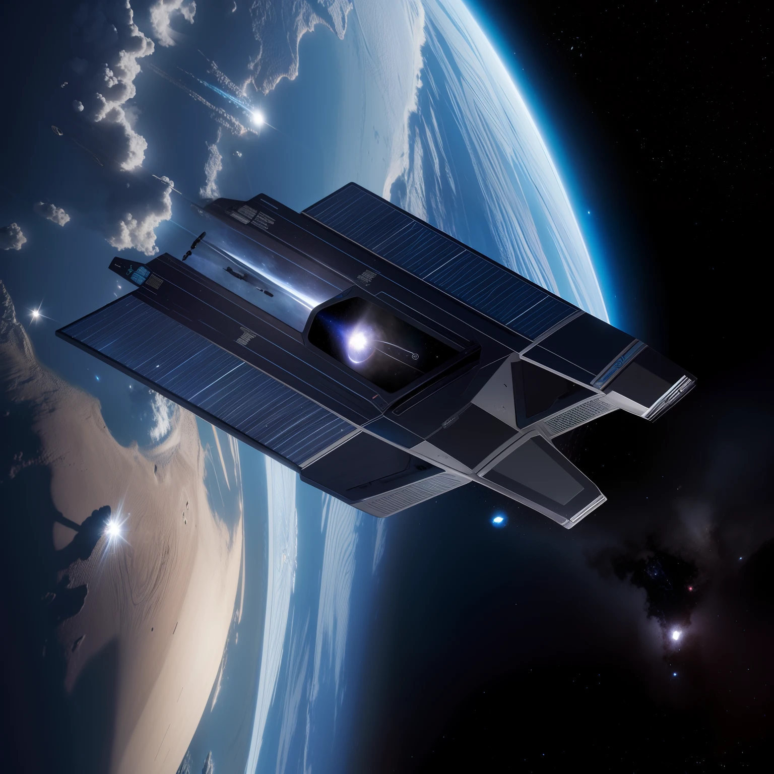 Space Force, concept art, 4k