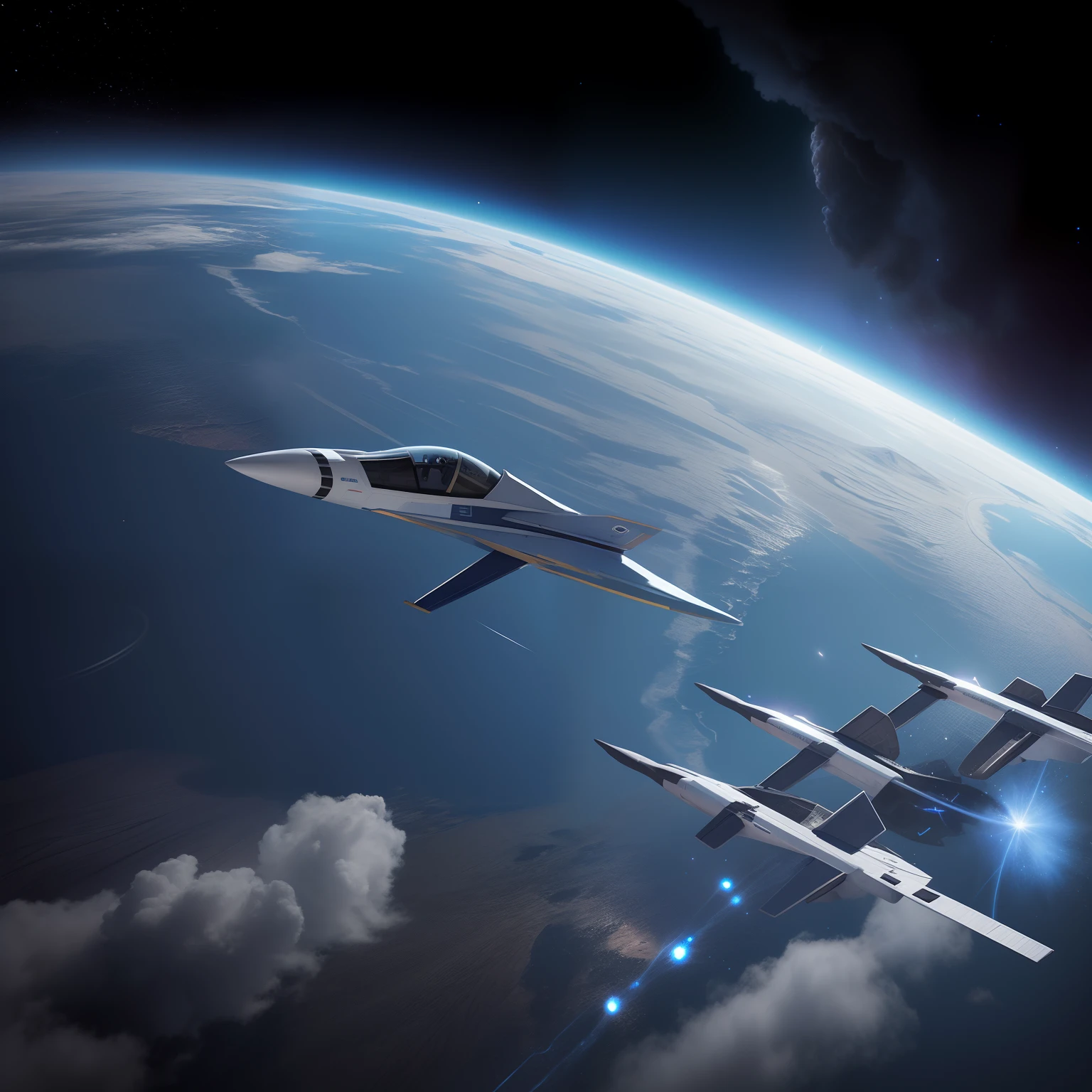 Space Force, concept art, 4k