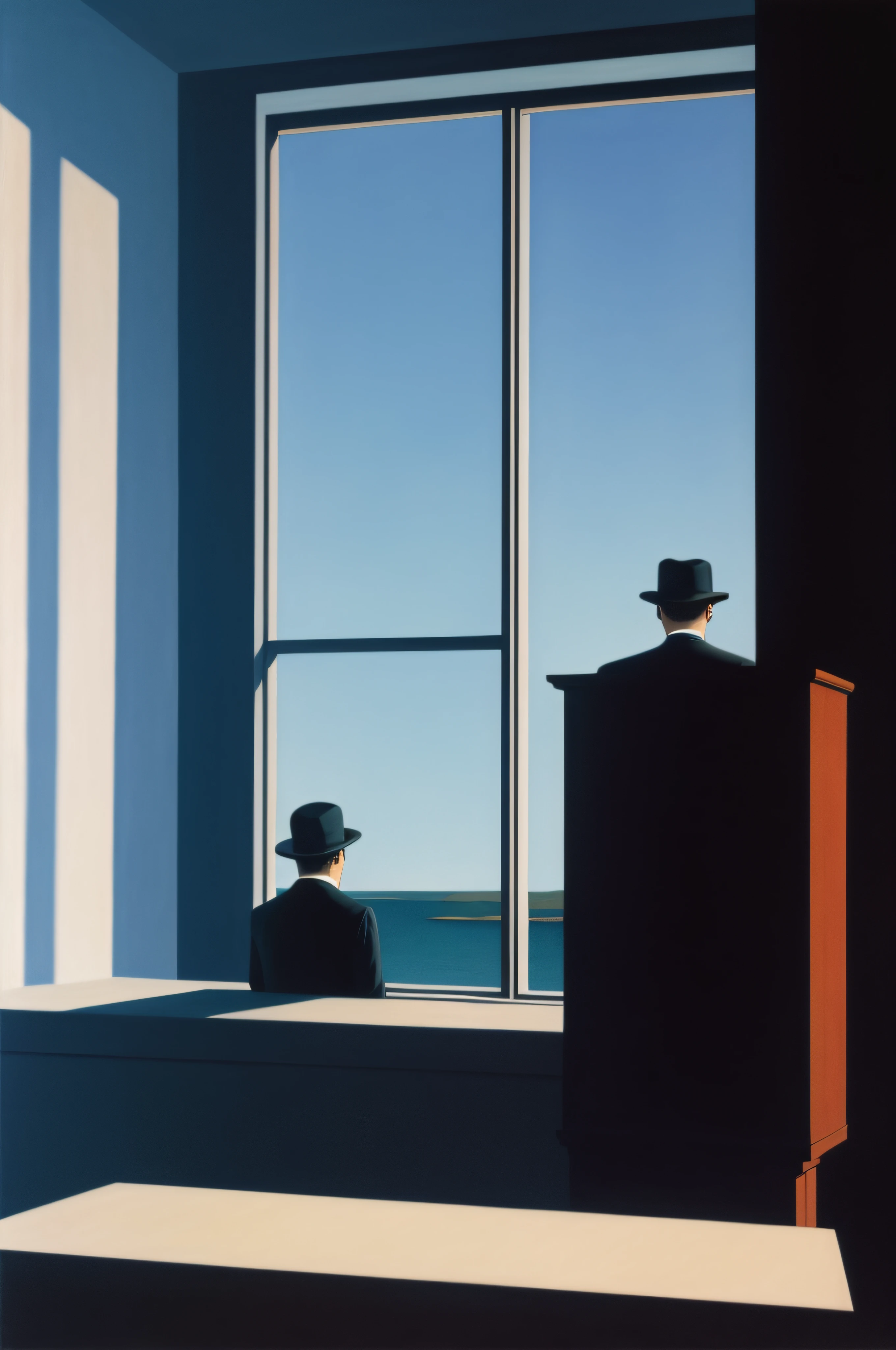 1 9 8 4 Edward Hopper, Rene Magritte