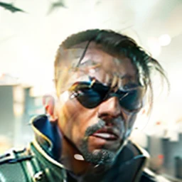 . Tarantino style Will Smith as Captain America 8k, high definition, detailed face, detailed face, detailed eyes, detailed suit, in style of marvel and dc, hyper-realistic, + cinematic shot + dynamic composition, incredibly detailed, sharpen, details + superb details + evening with light + perfectionism + award winning realism ((moody lighting))