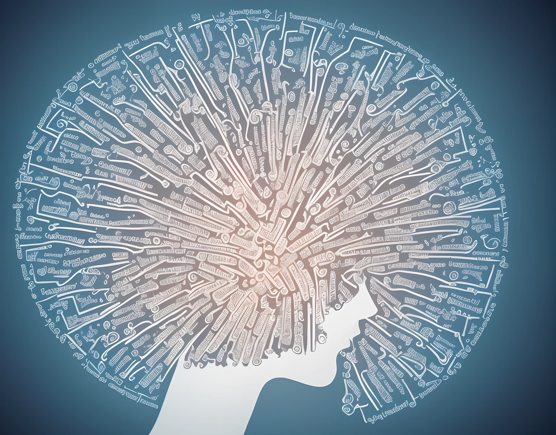 Describe the patterns of the mind and the causes of self-destructive thoughts, exploring the possible underlying reasons, Mental health impacts and strategies for developing more positive and healthy thinking."