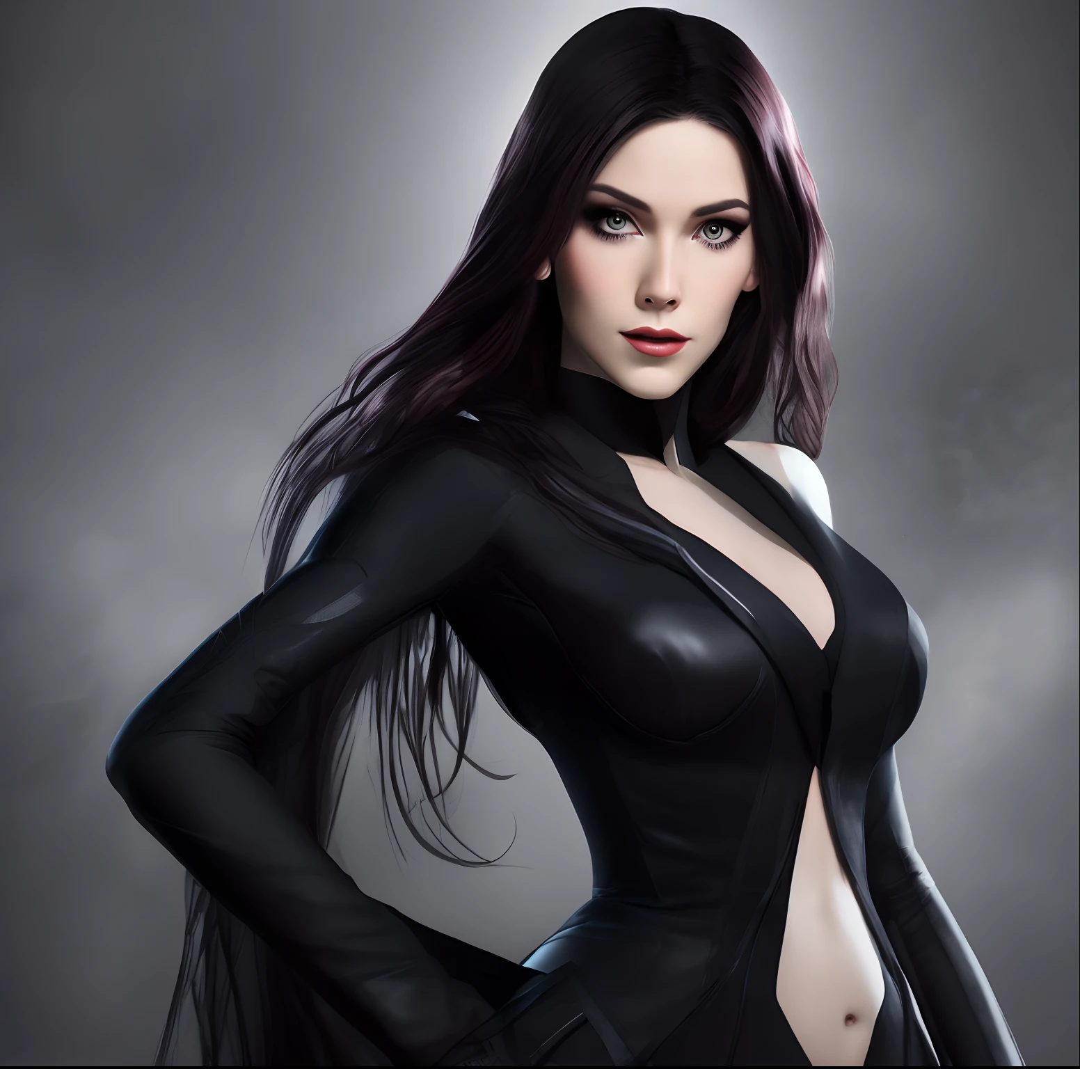 Beautiful widow