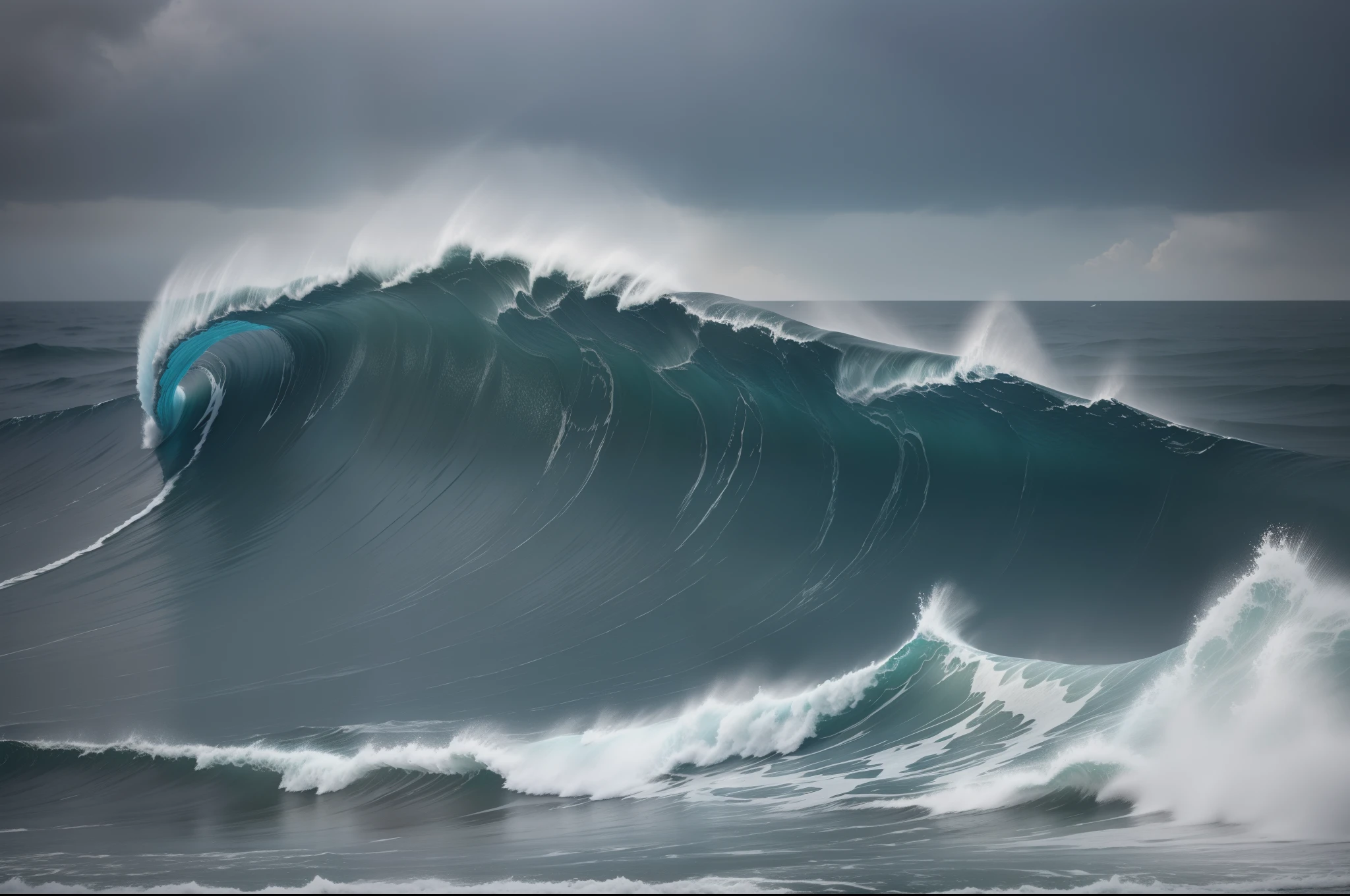 the wing of the sea is the wave;
the wave of the sky is the rain;
the salt of the rain falls as hail