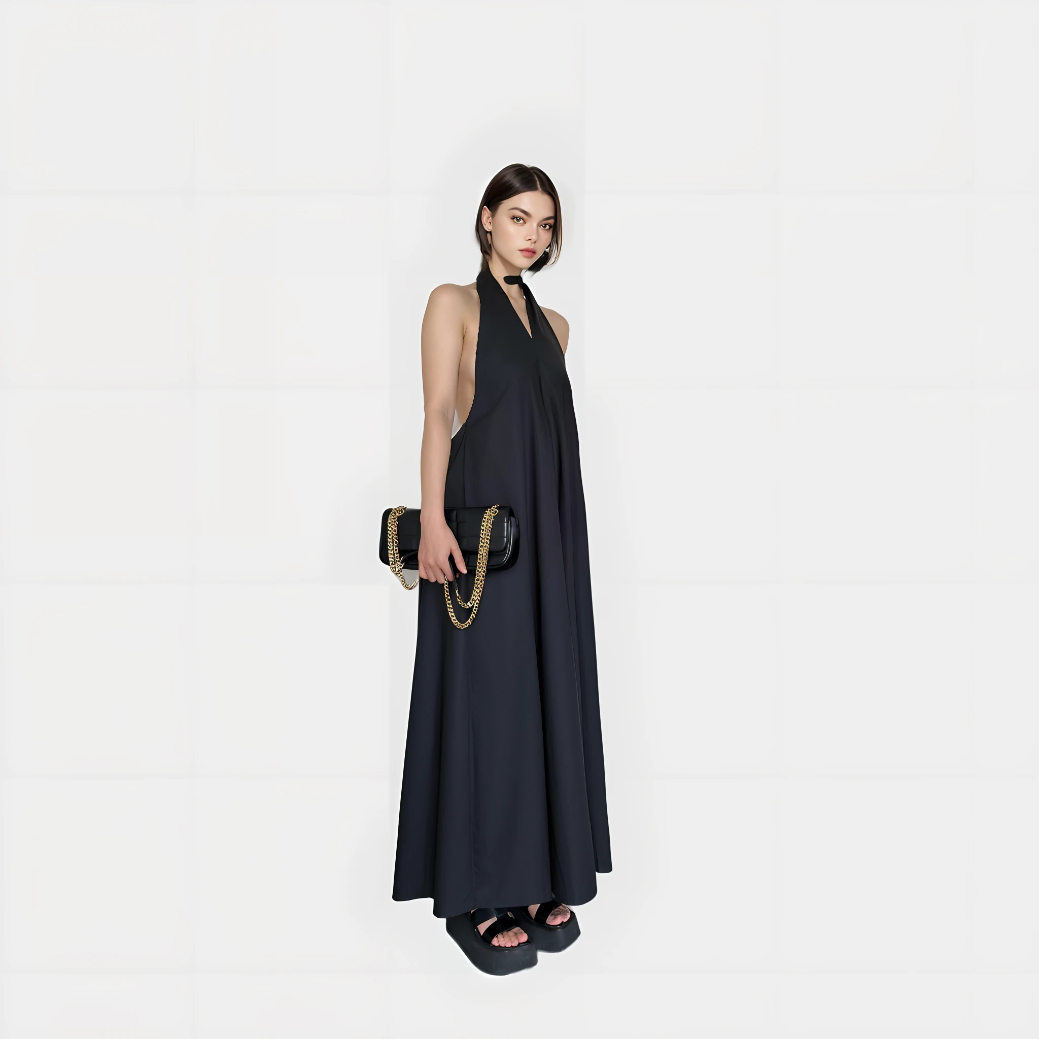 The face of supermodel Vittoria Ceretti,Normal face,BalenciagaStyle,symmetriced face