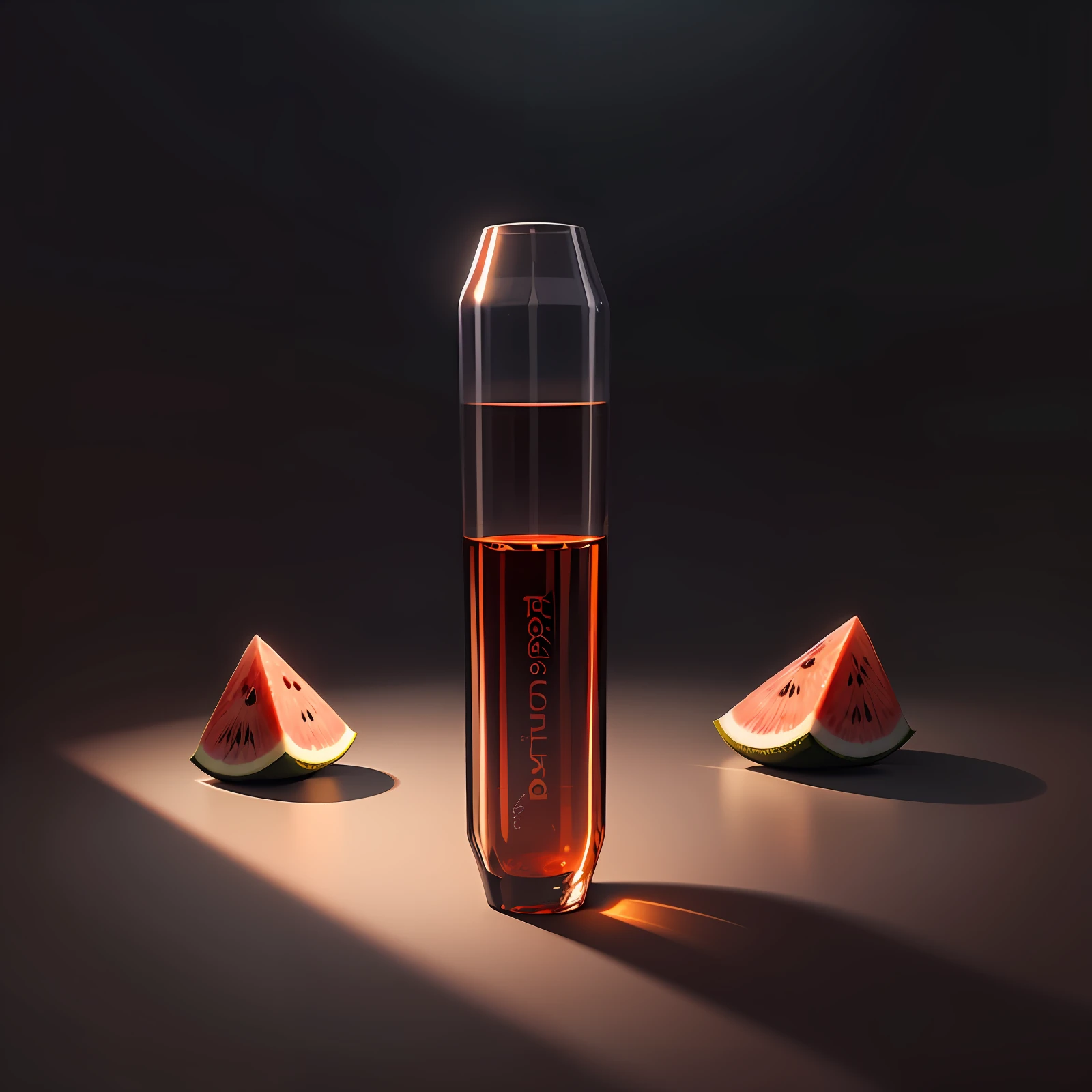 tmasterpiece，best qualtiy，（The is very detailed的 CG unified 8k 壁纸）（best qualtiy），（Most Best Illustration），（Best shadow），enviroment：There are watermelons，There is a fruit basket，ellegance， ultra - detailed，solid color backdrop