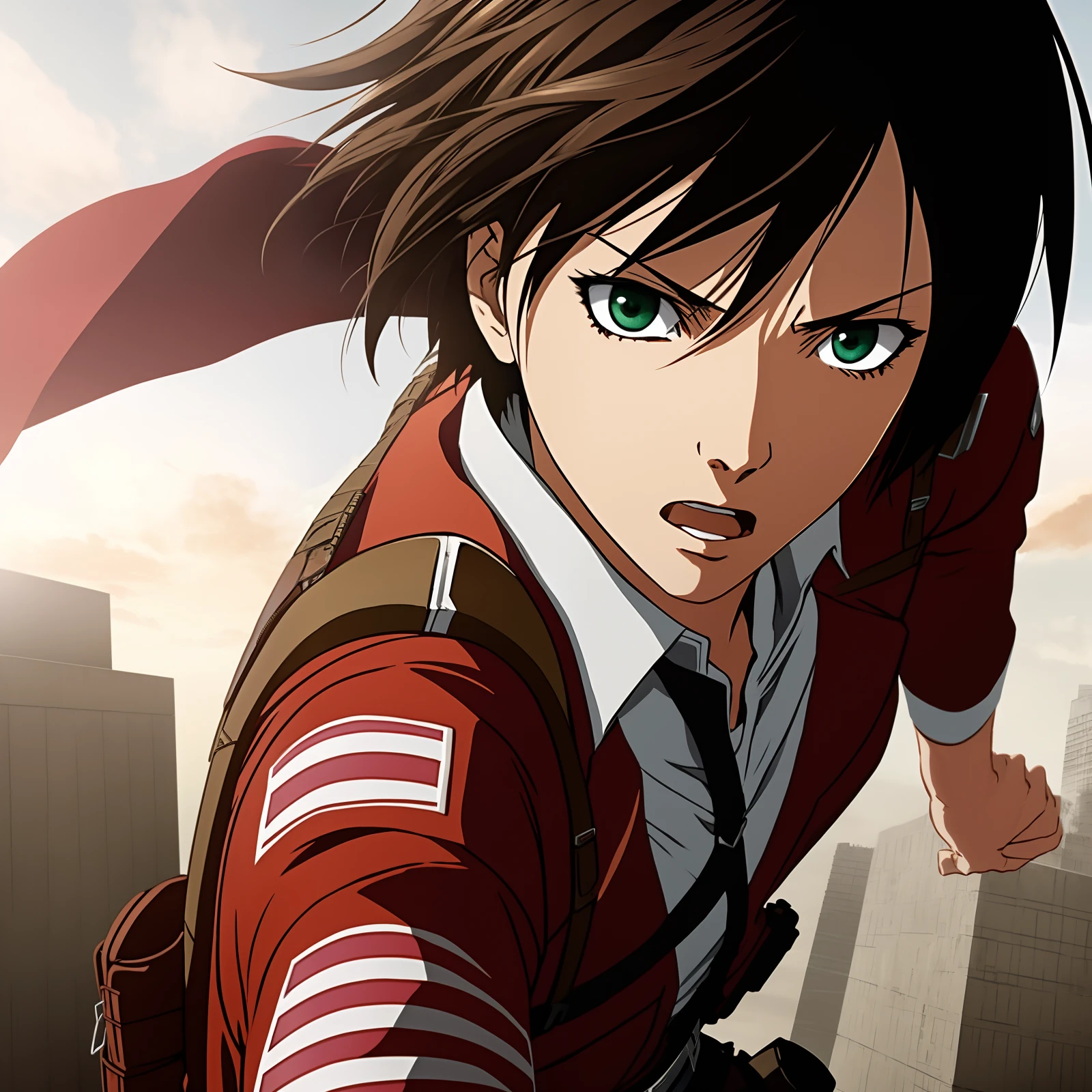 Attack on Titan
Mikasa