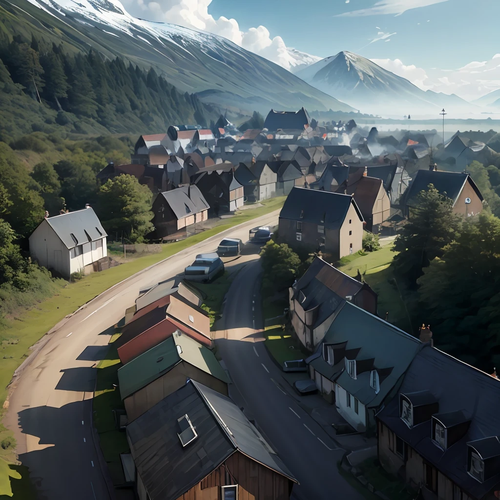 Highland town