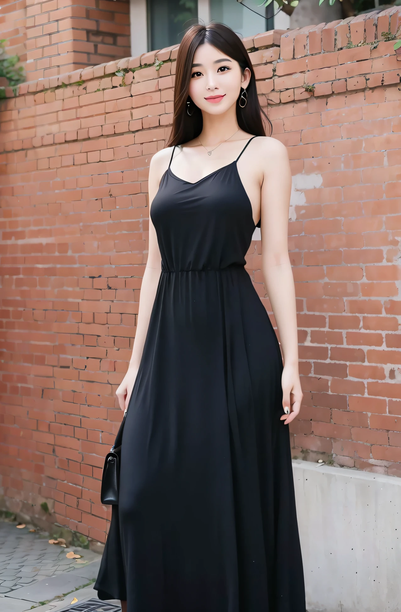 deep v big breasts,Good facial features,ssmile,Oriental women,Intellectual beauty,Three-dimensional facial features,on focus,Heads-up,The knee area is natural,The corners of the mouth are indifferent,