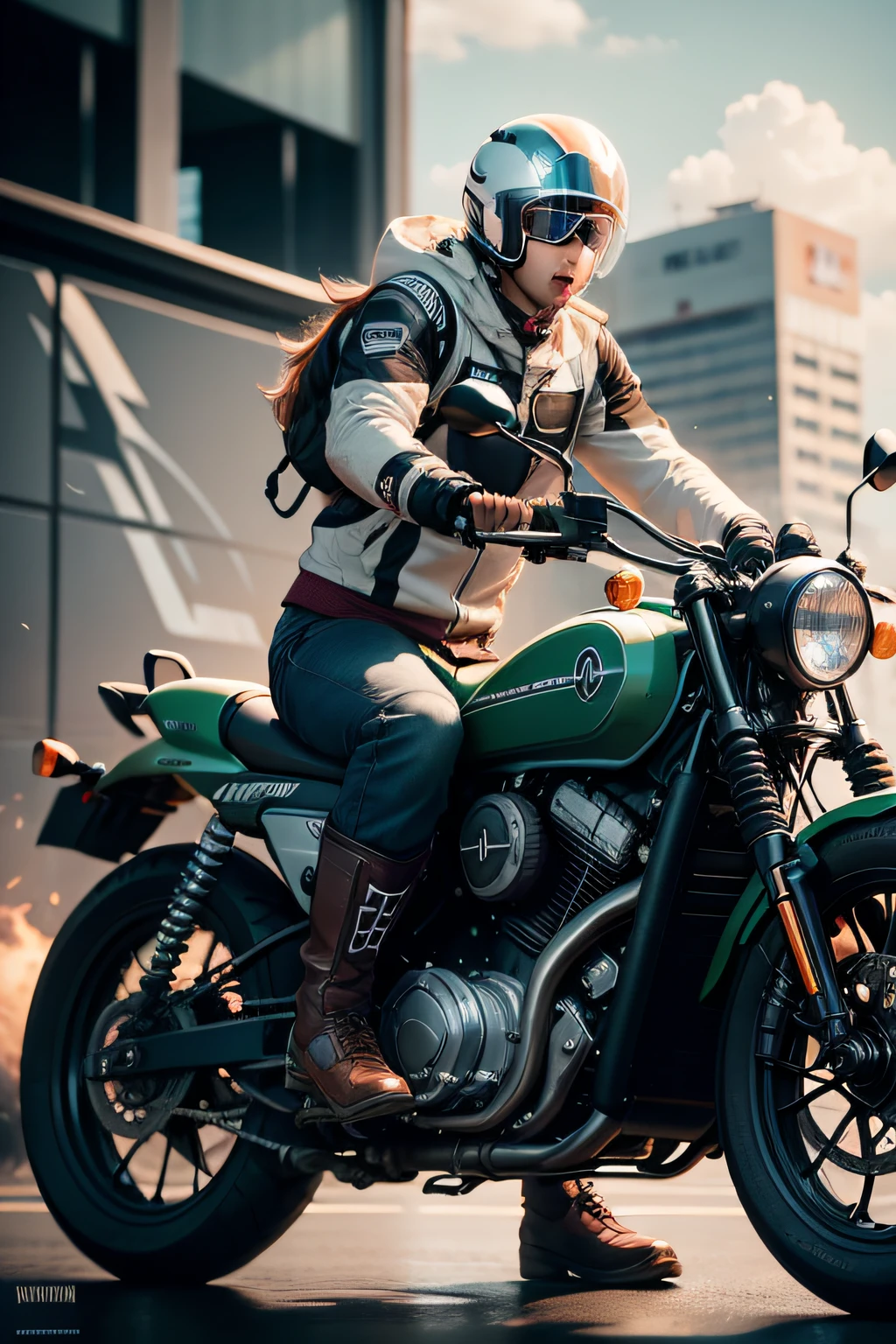 Imagine motoboy, velocidade da luz, chuva de raios e trovoes