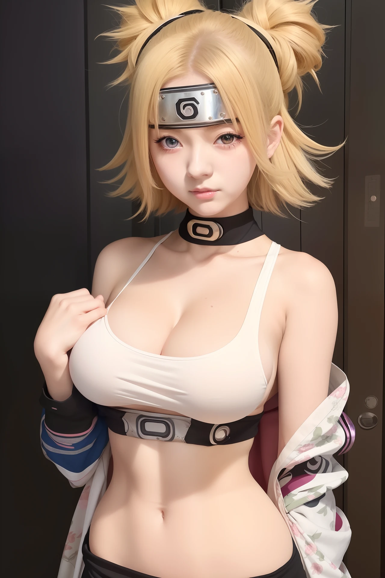 anime girl with a big breast and a very big breast, seductive anime girl, female anime character, from naruto, anime character, female protagonist 👀 :8, anime woman, anime best girl, attractive anime girl, anime girl, looking like annie leonhart, beautiful alluring anime woman, portrait of a female anime hero, tsunade from naruto, oppai cyberpunk