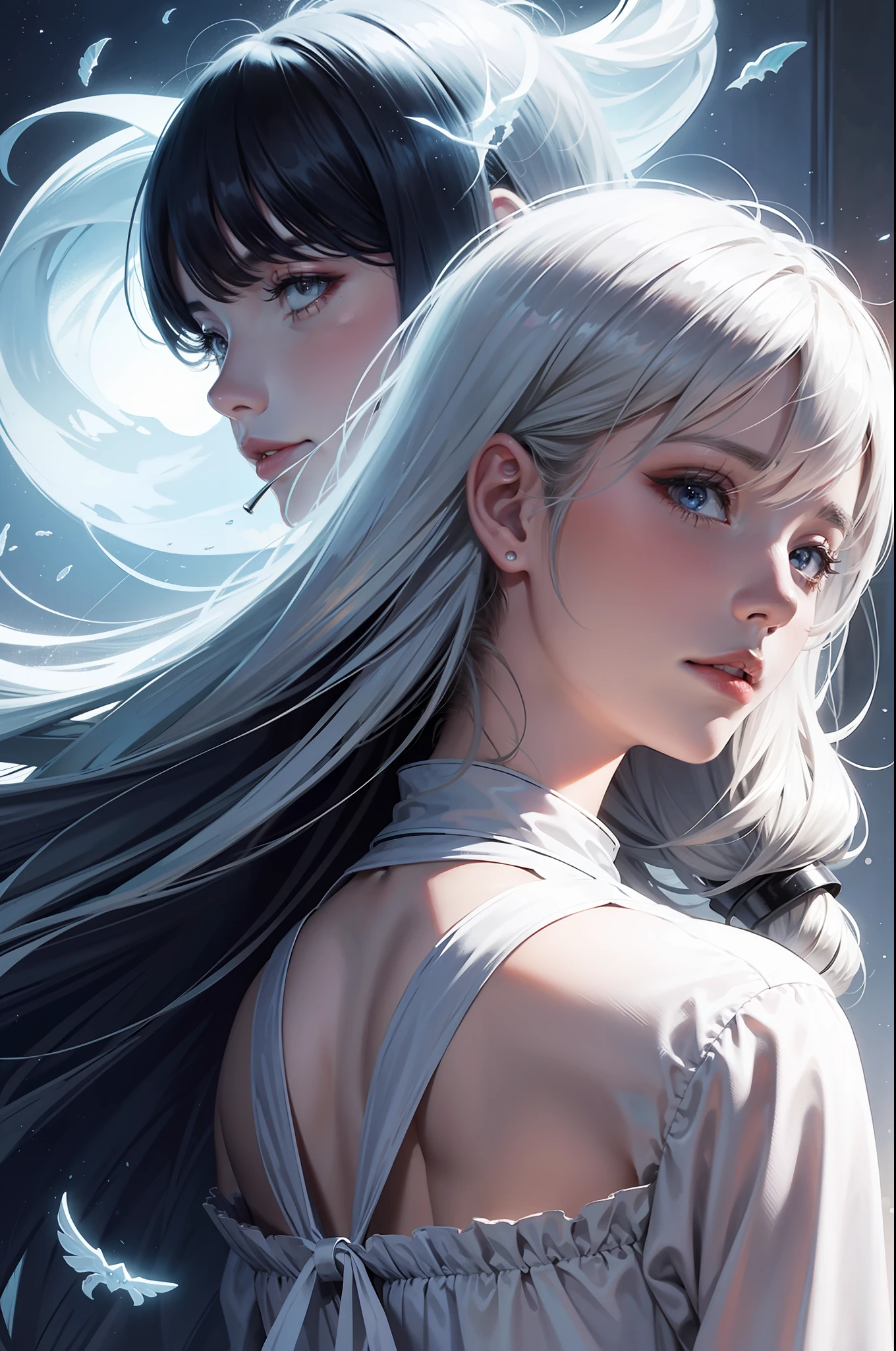 ghost, 2 heads