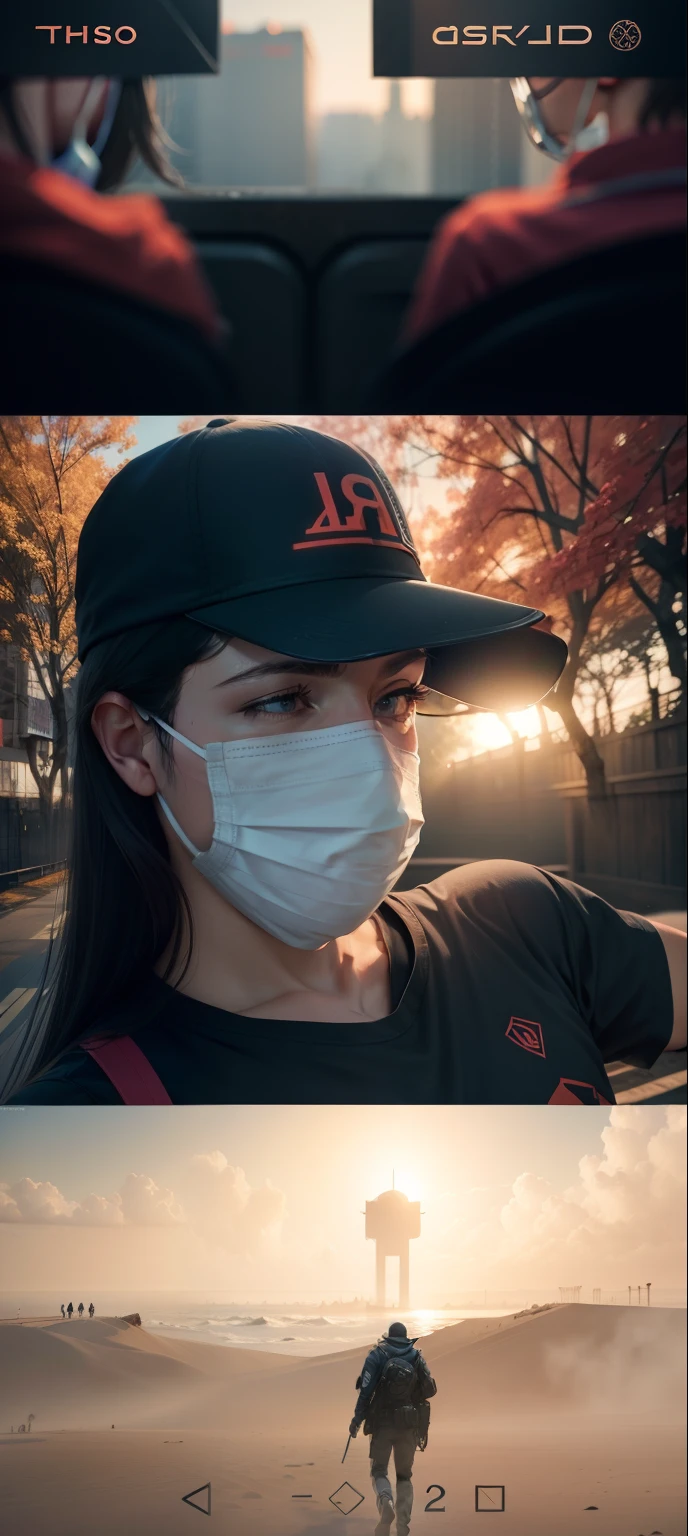 Remove the mask