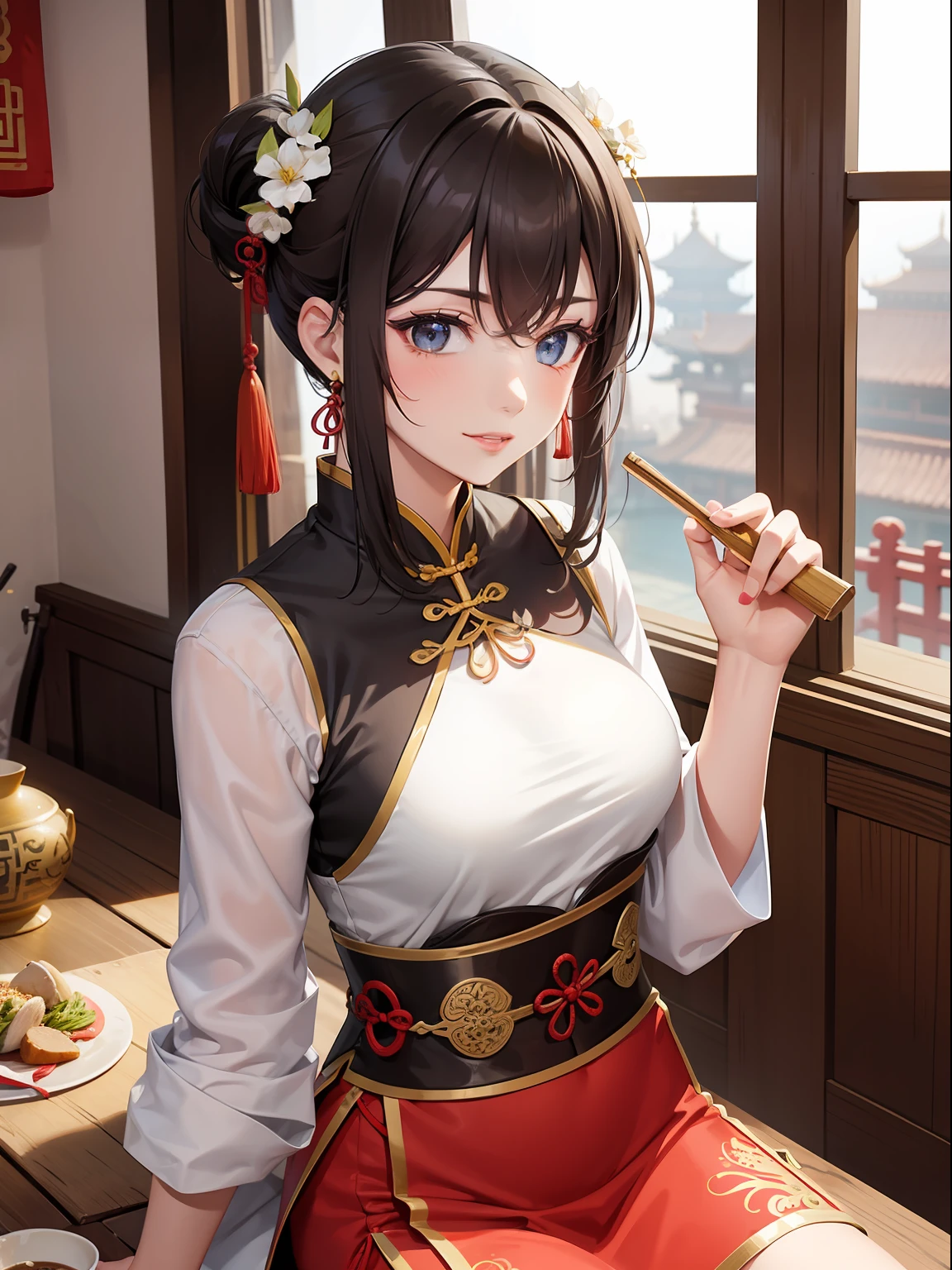 woman, China, ancient, traditional